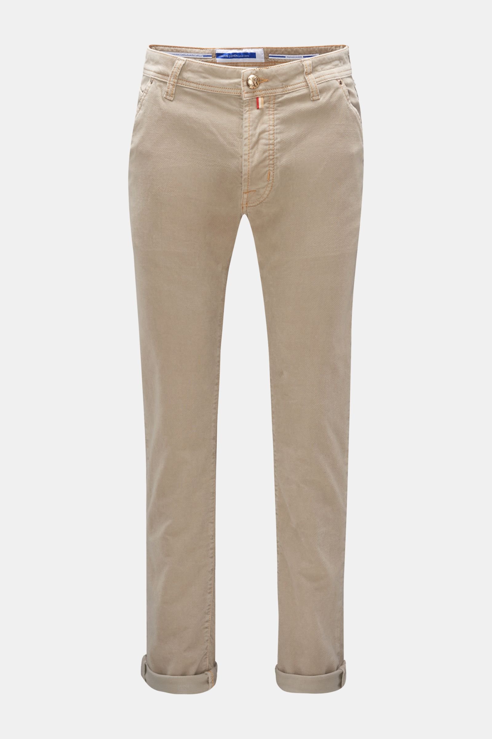 Fustian trousers 'Leonard' beige (formerly J613)