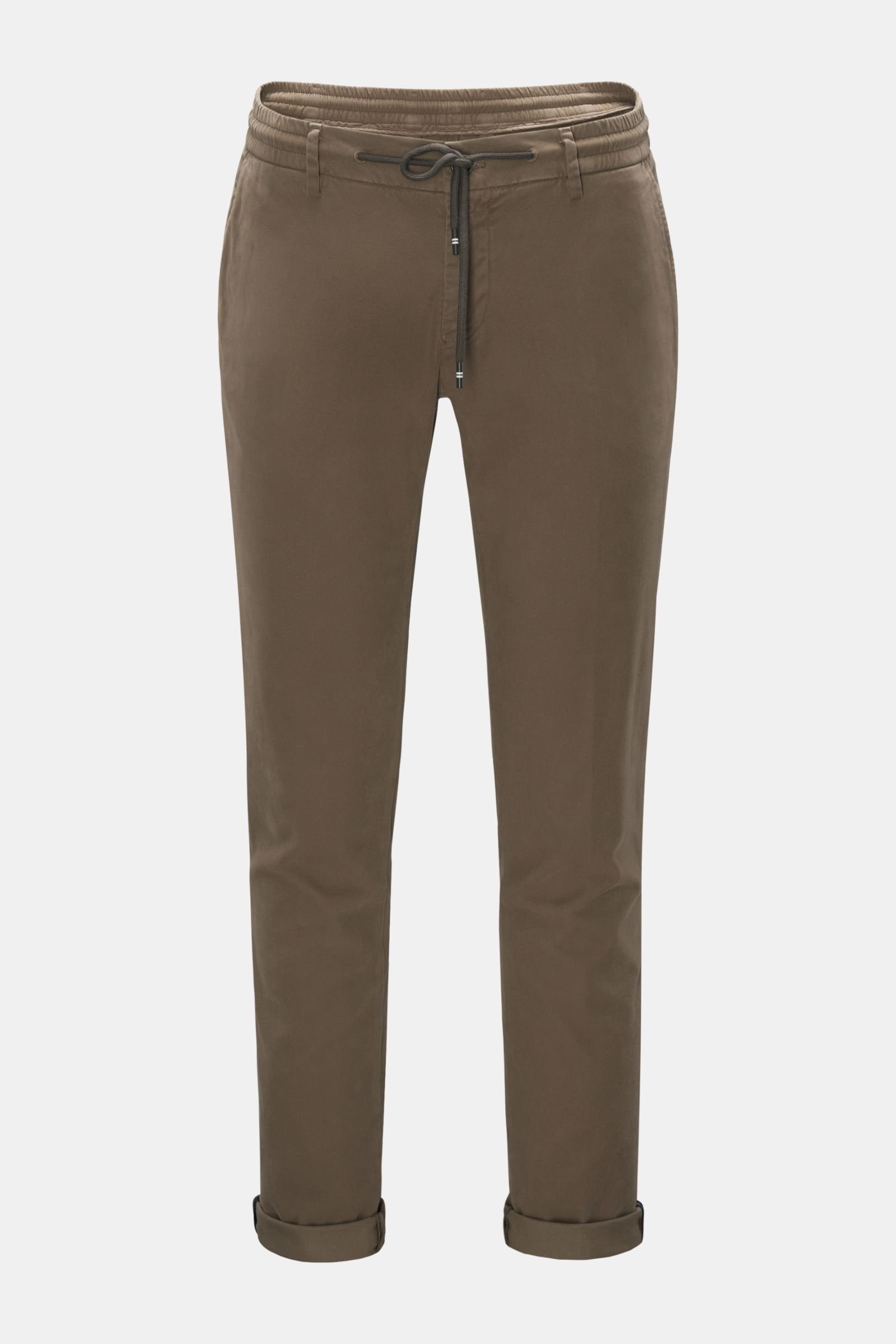 Jogger pants 'Milano' light brown