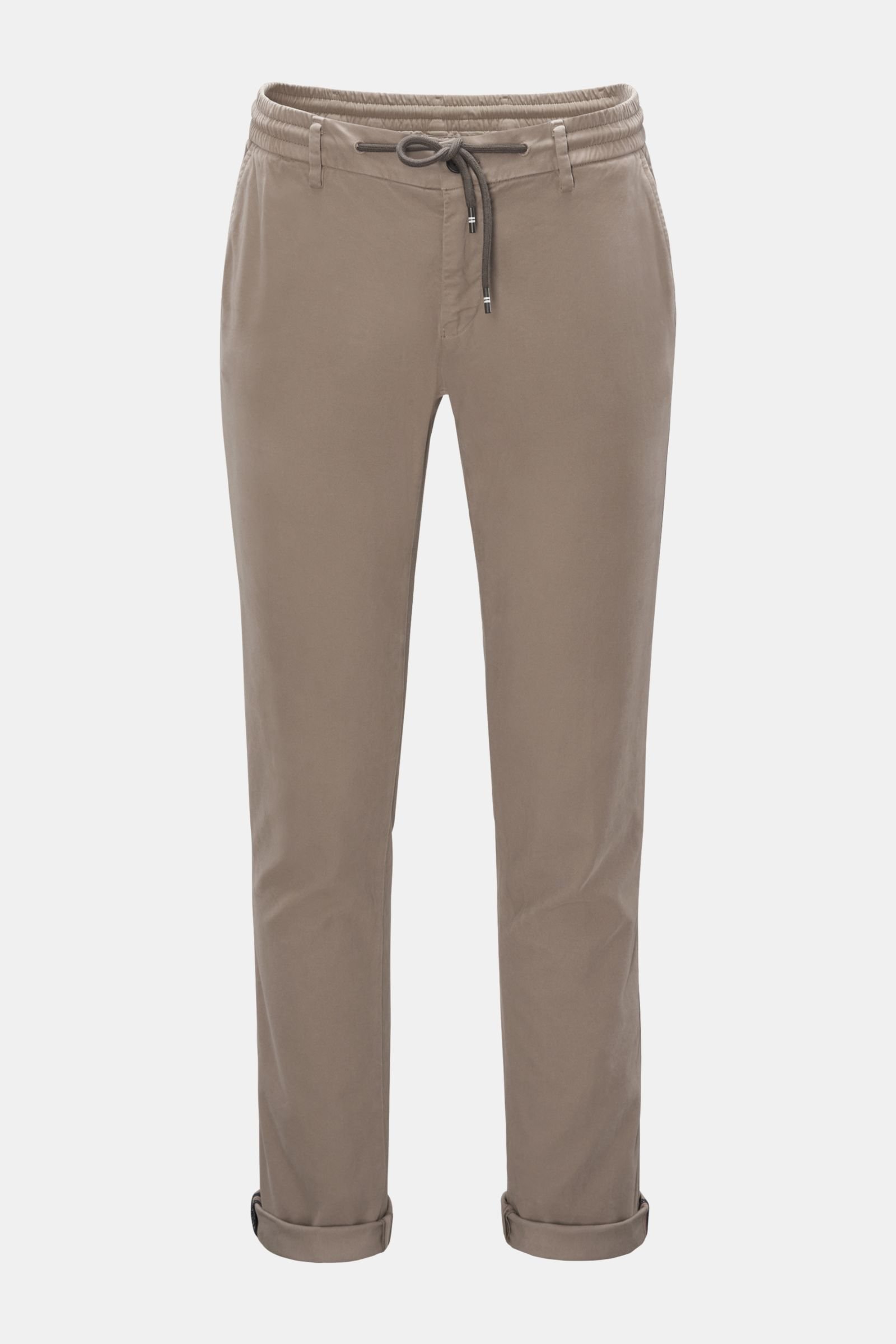 Jogger pants 'Milano' grey-brown