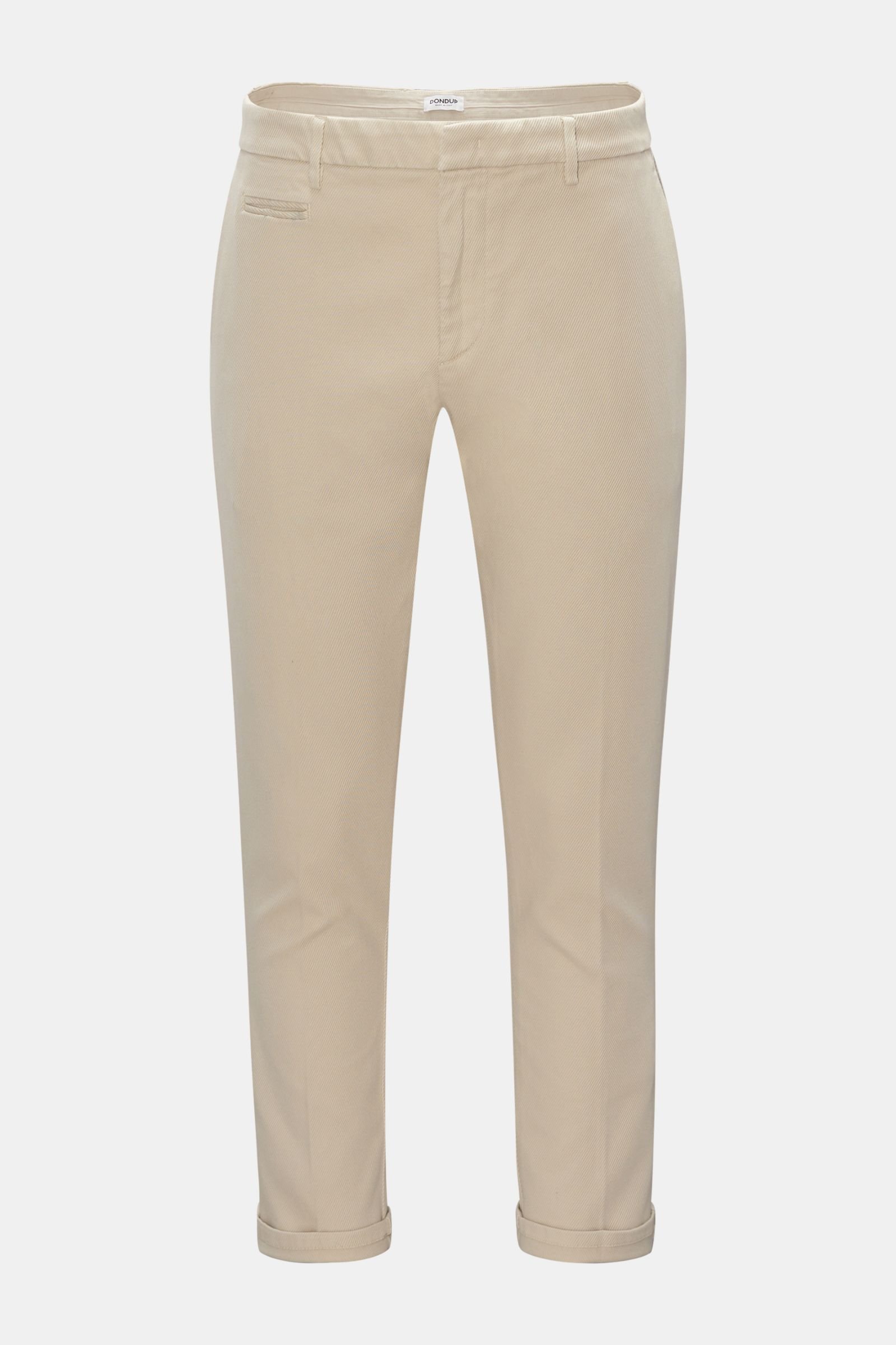 Cotton trousers 'Joe' beige