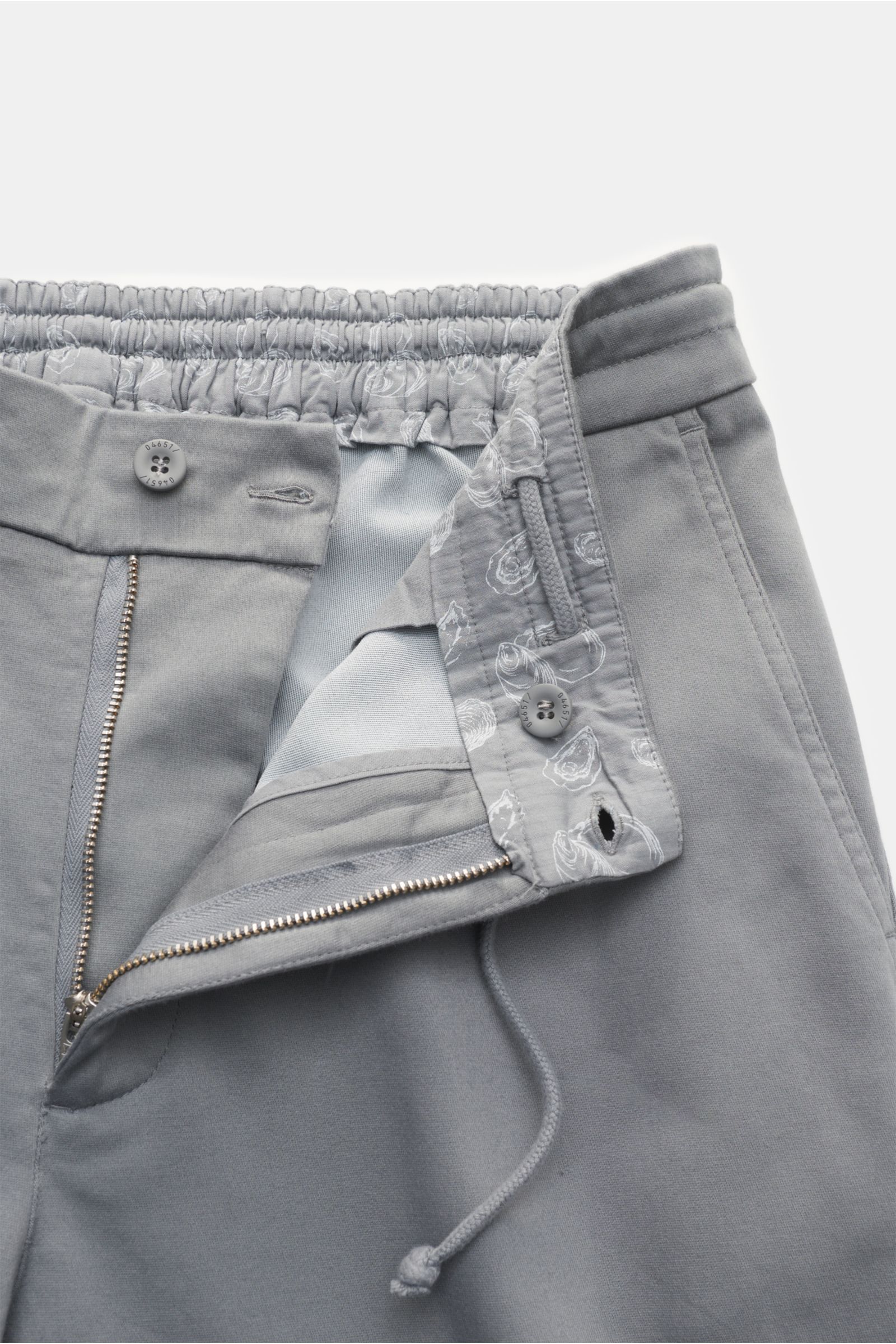 04651/ A trip in a bag Jogger pants 'Blended' grey