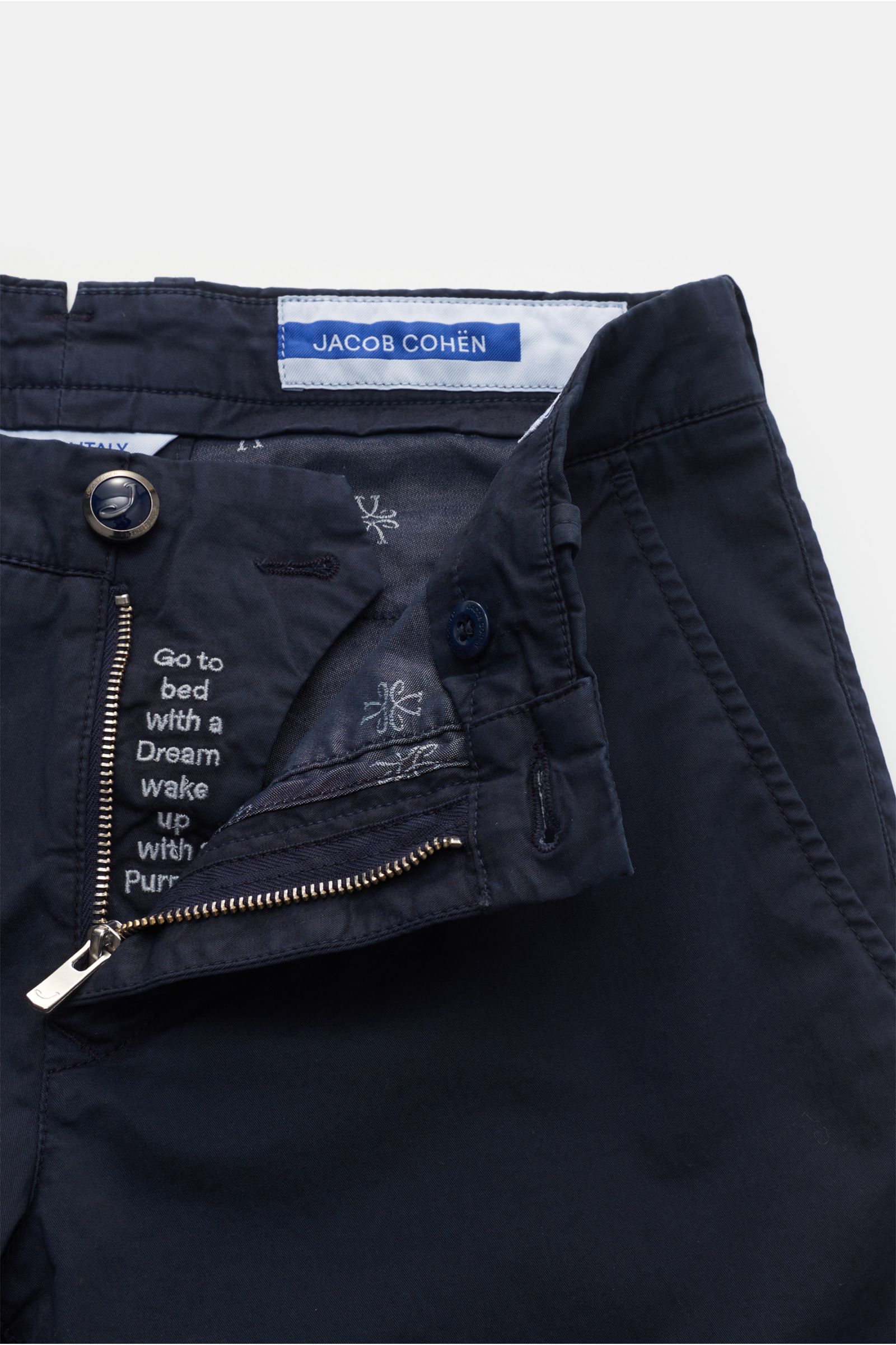 Jacob Cohen Blue Cotton Chino Pants main image 0