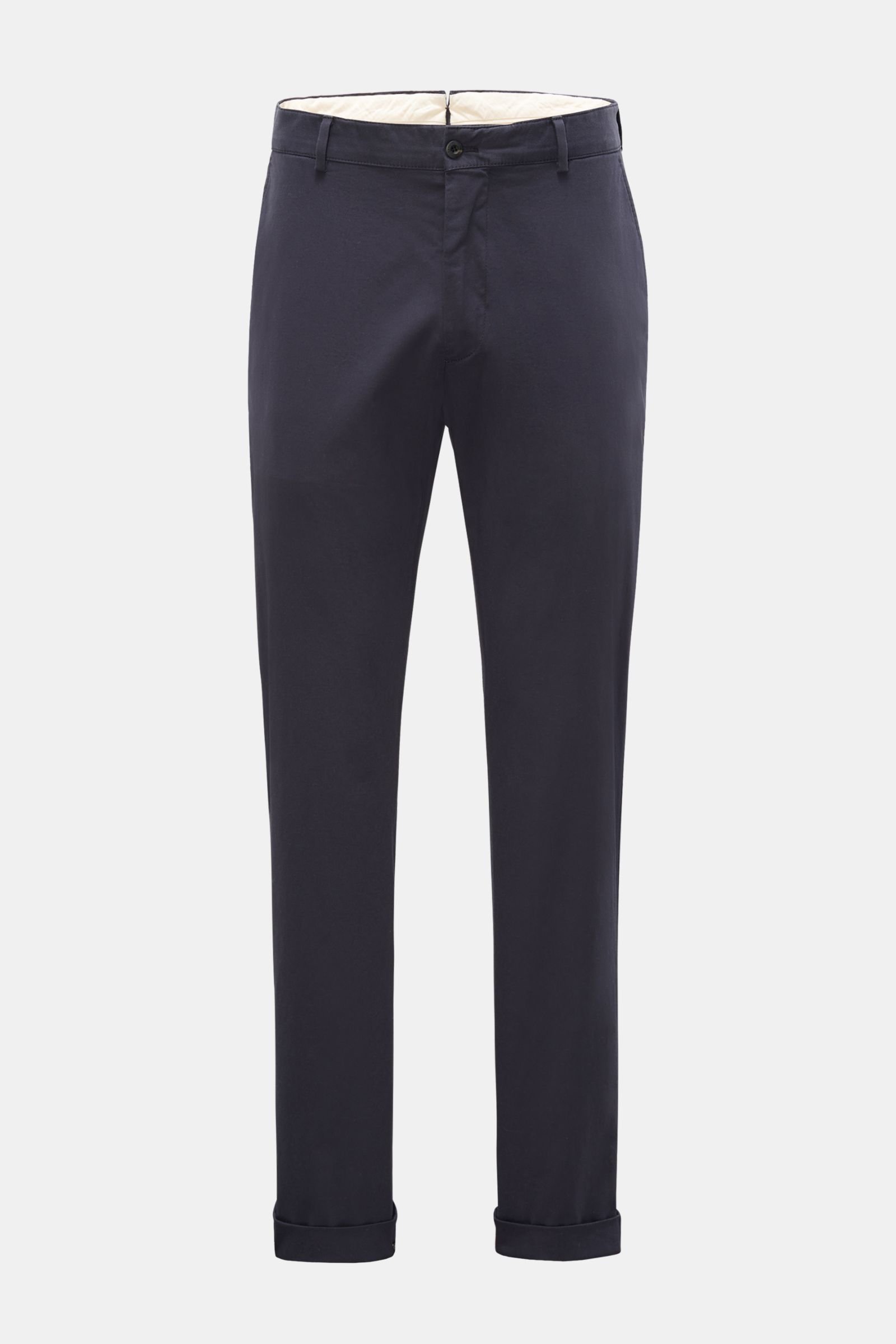 Cotton trousers navy