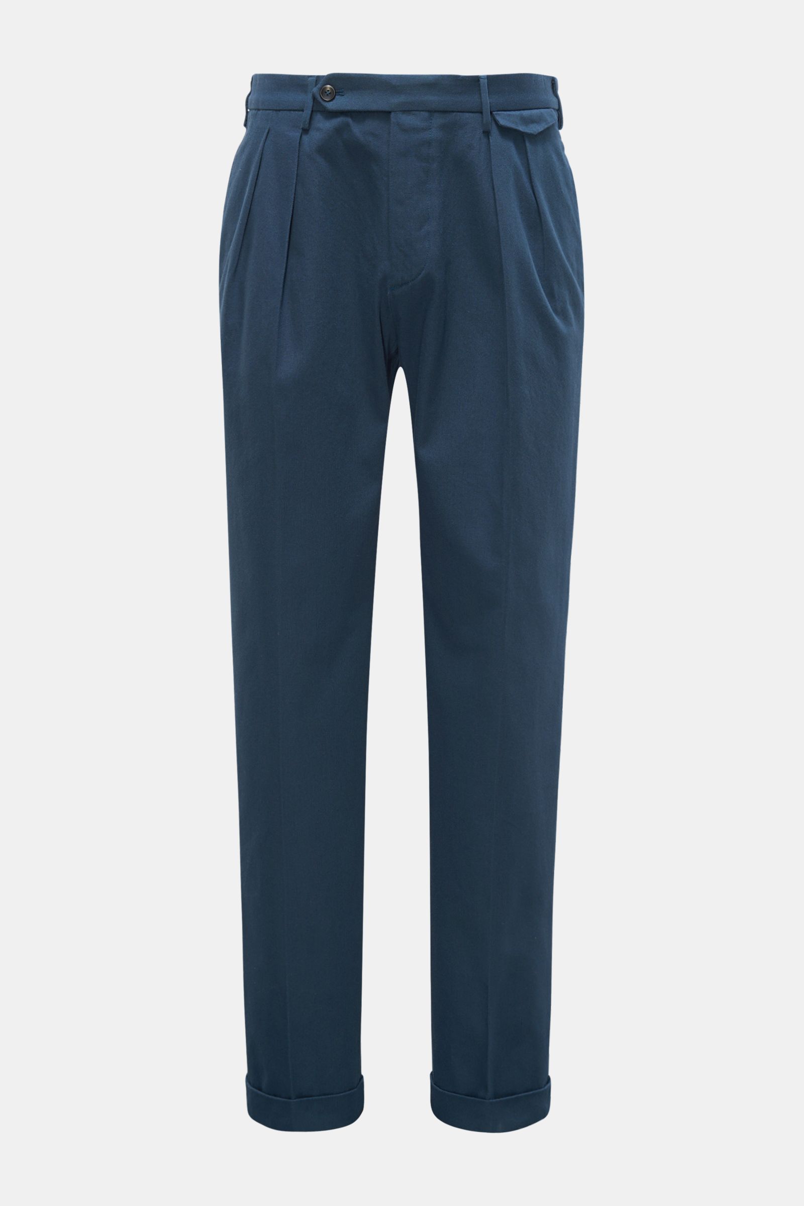 Incotex Cotton trousers grey-blue