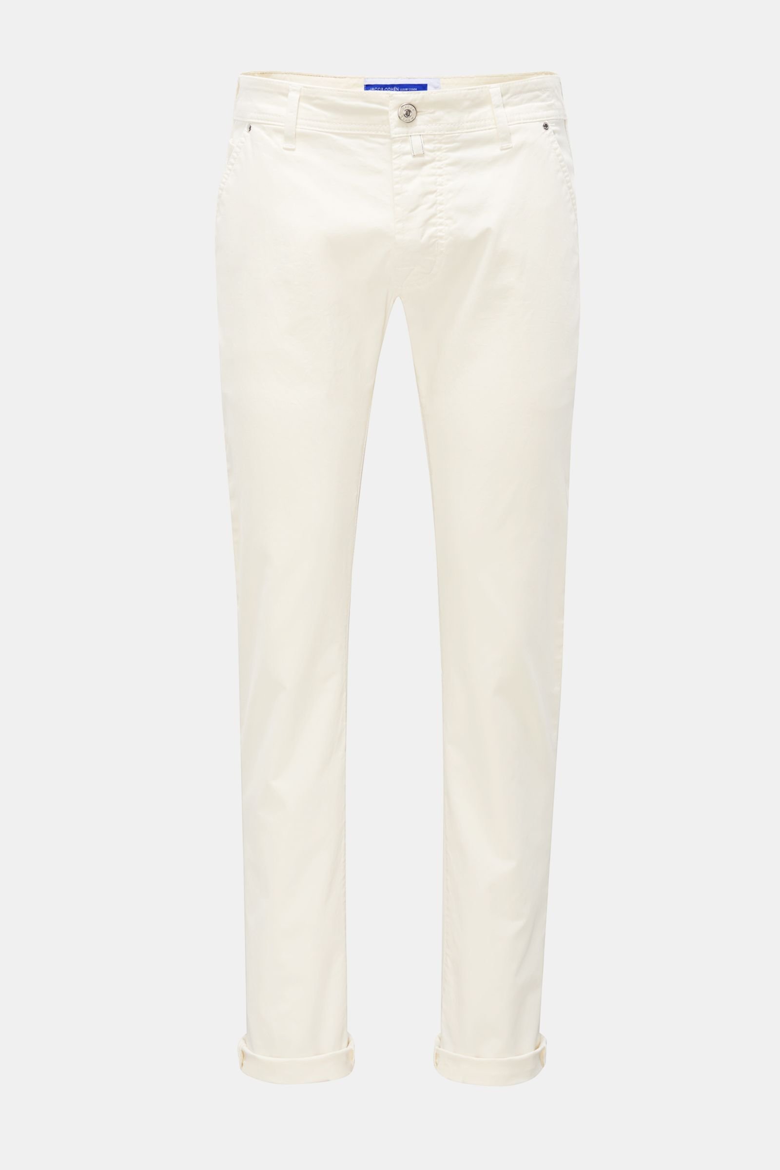 'Leonard' cotton trousers off-white (previously J613)