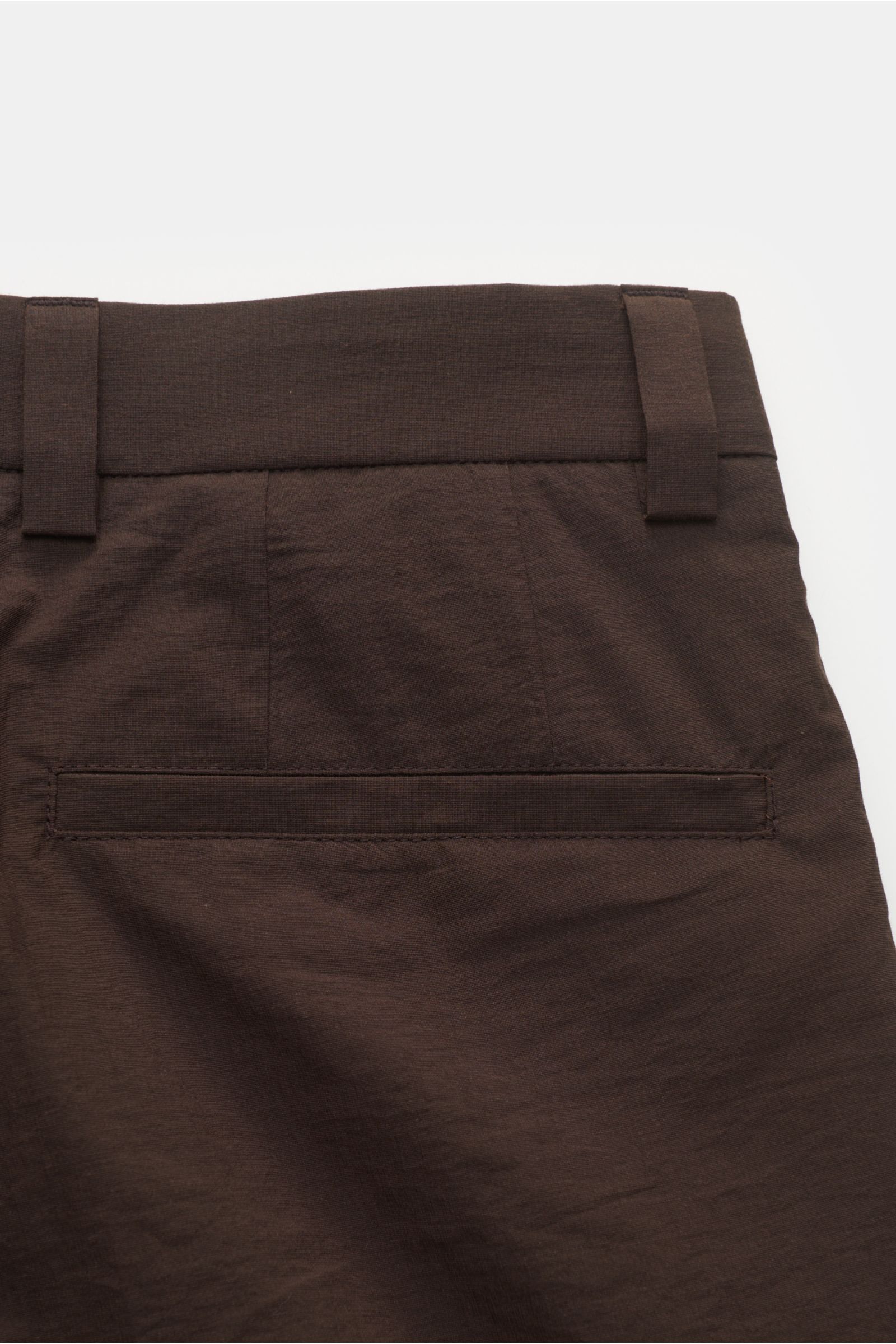 Nanushka Hose 'Gini' dunkelbraun