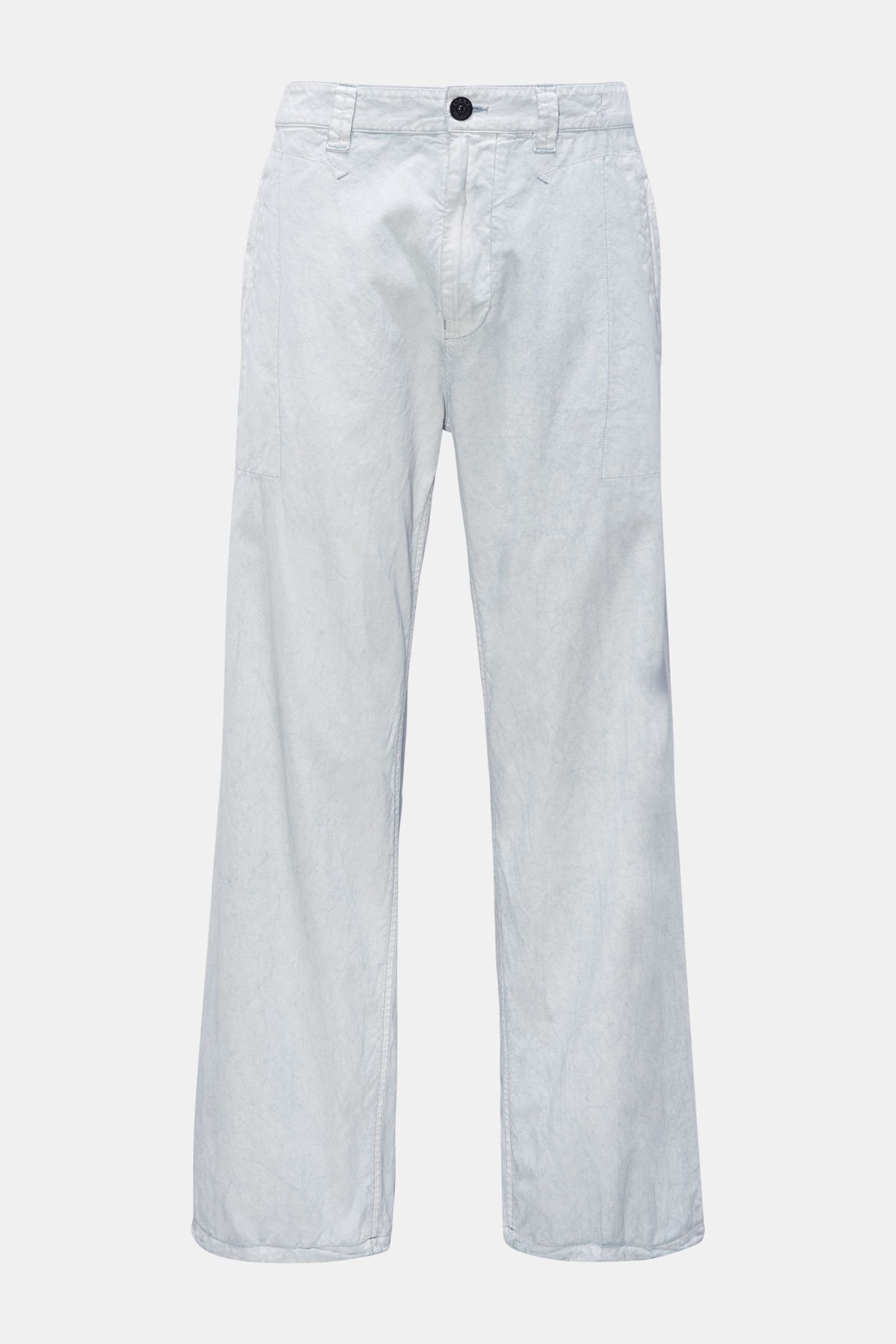 Cotton jogger pants 'Marina' smoky blue