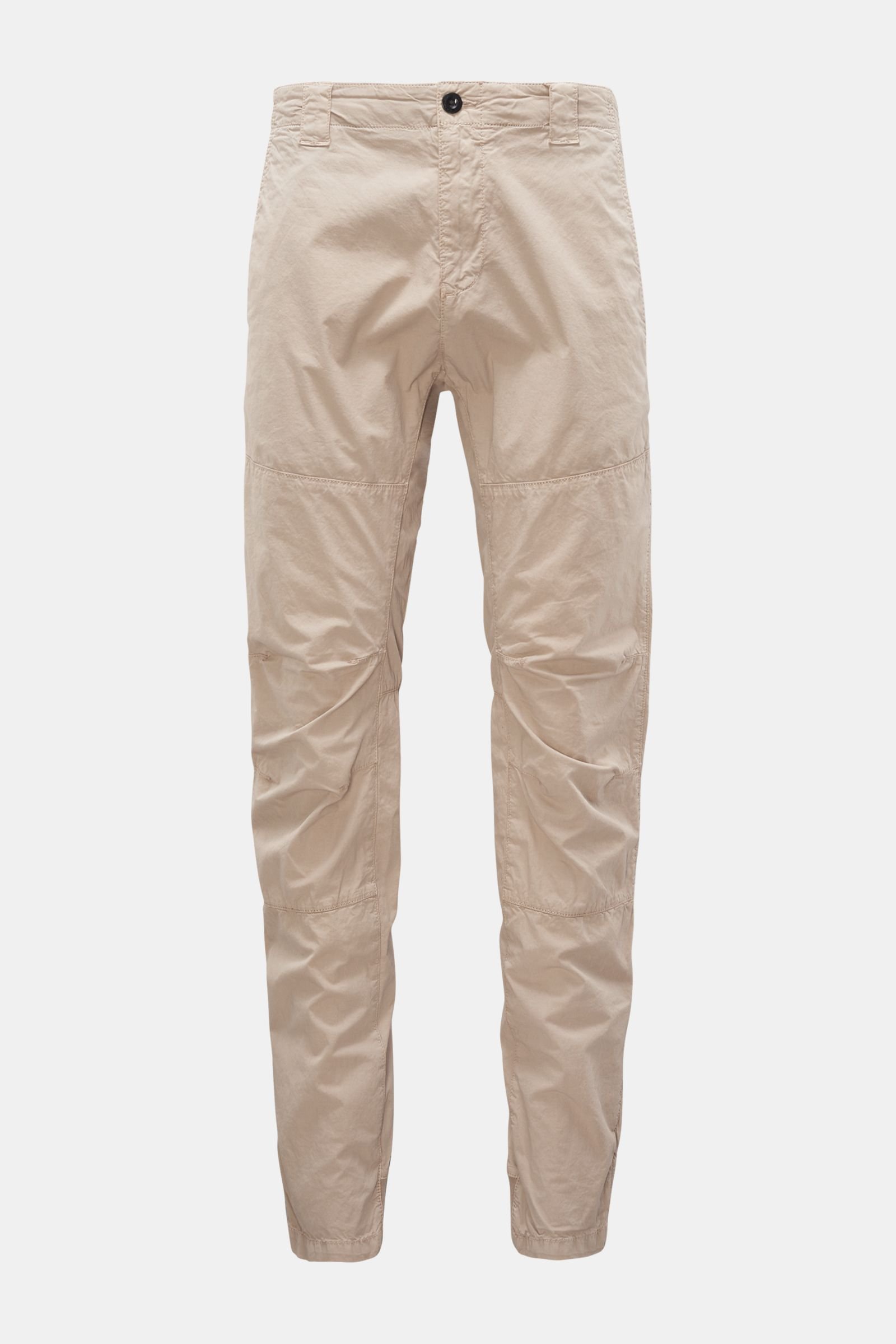Cotton trousers 'Ergonomic Fit' beige
