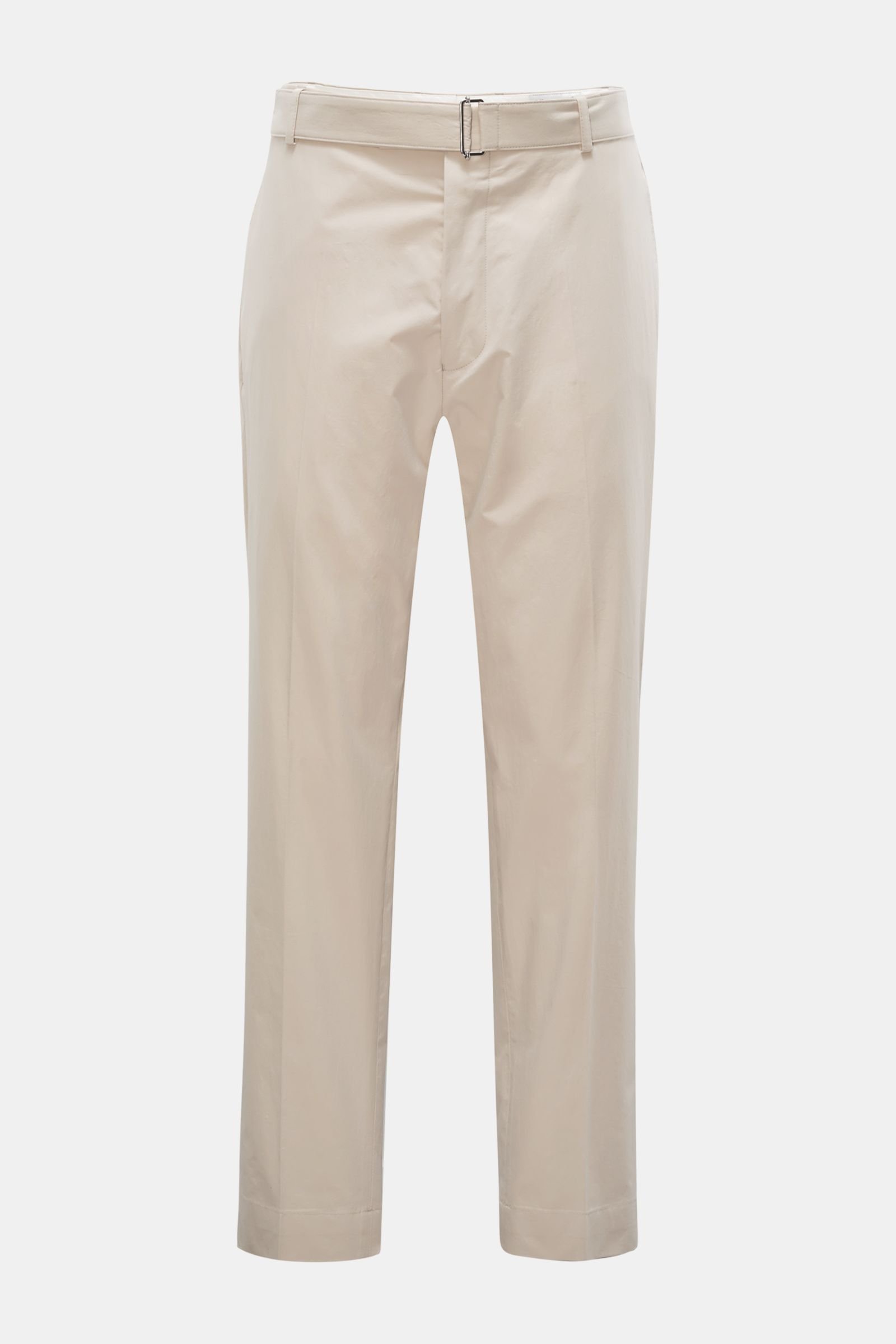 OFFICINE GÉNÉRALE cotton trousers 'Owen' beige | BRAUN Hamburg