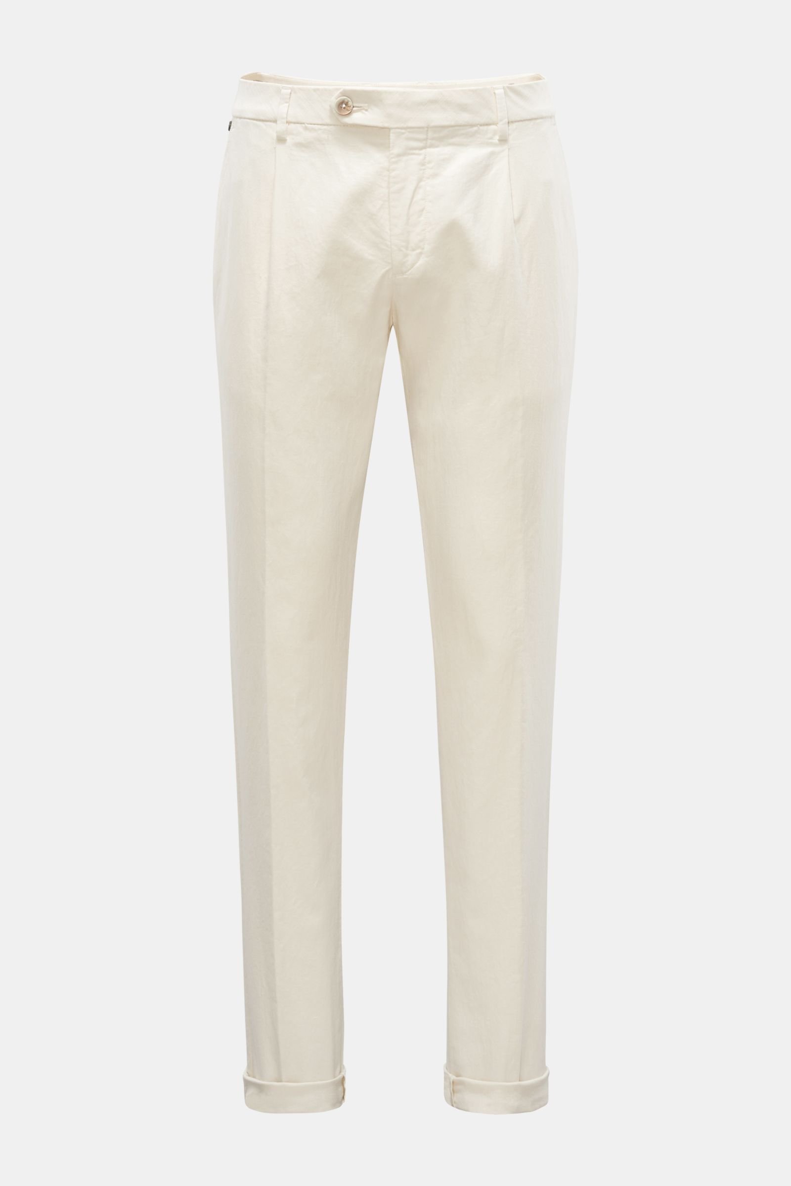 GTA trousers 'Nikko 01' cream | BRAUN Hamburg