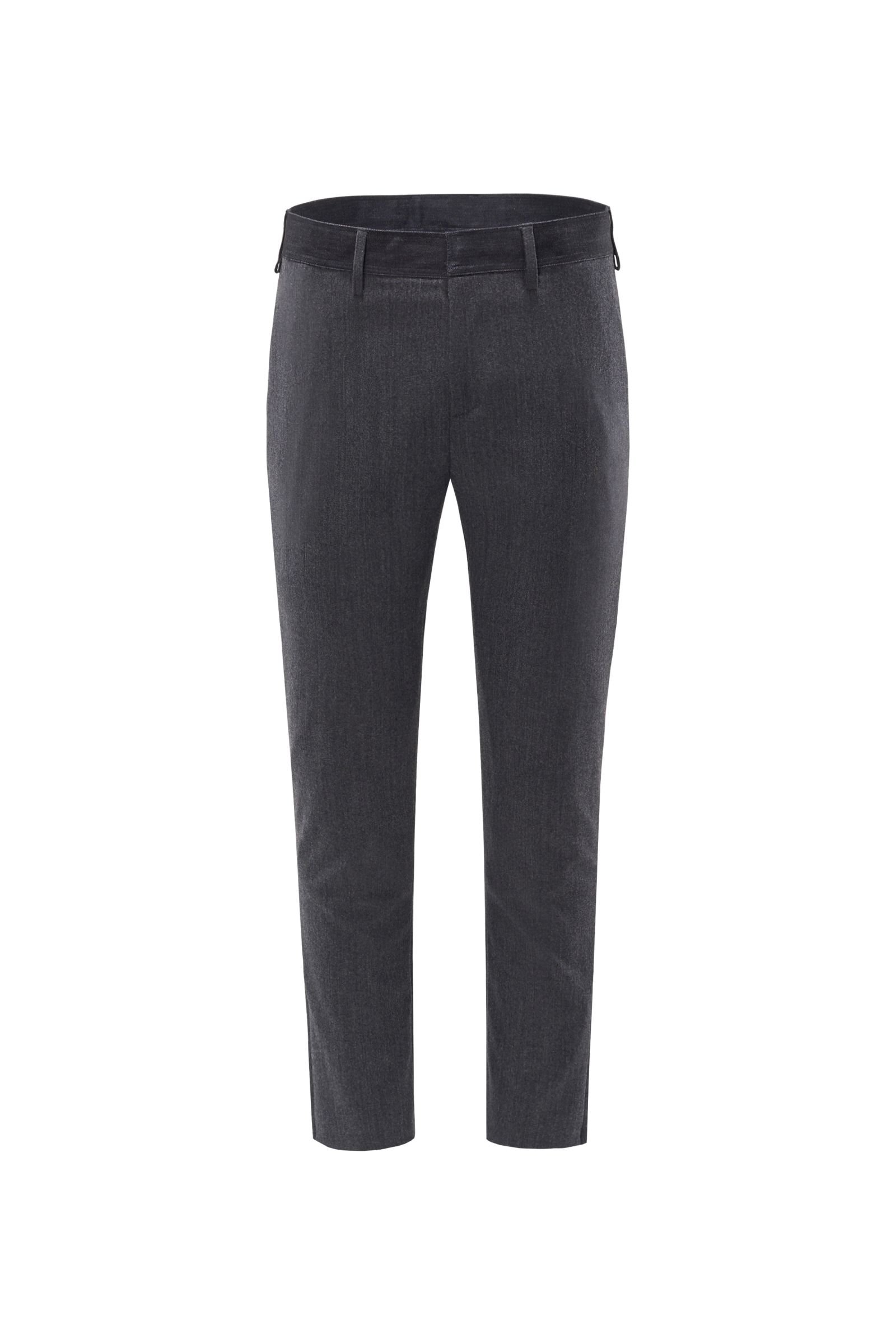 Wool trousers dark grey