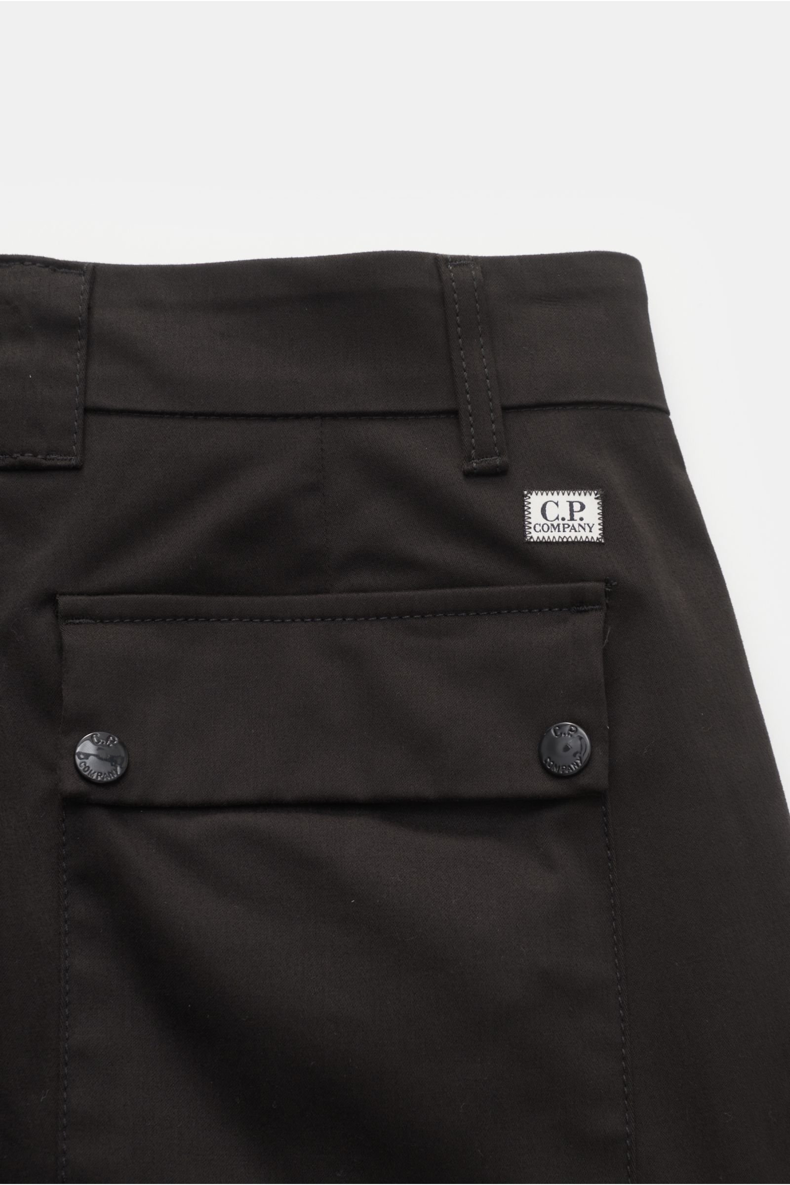 C.P. COMPANY cargo trousers 'Ergonomic Fit' black | BRAUN Hamburg