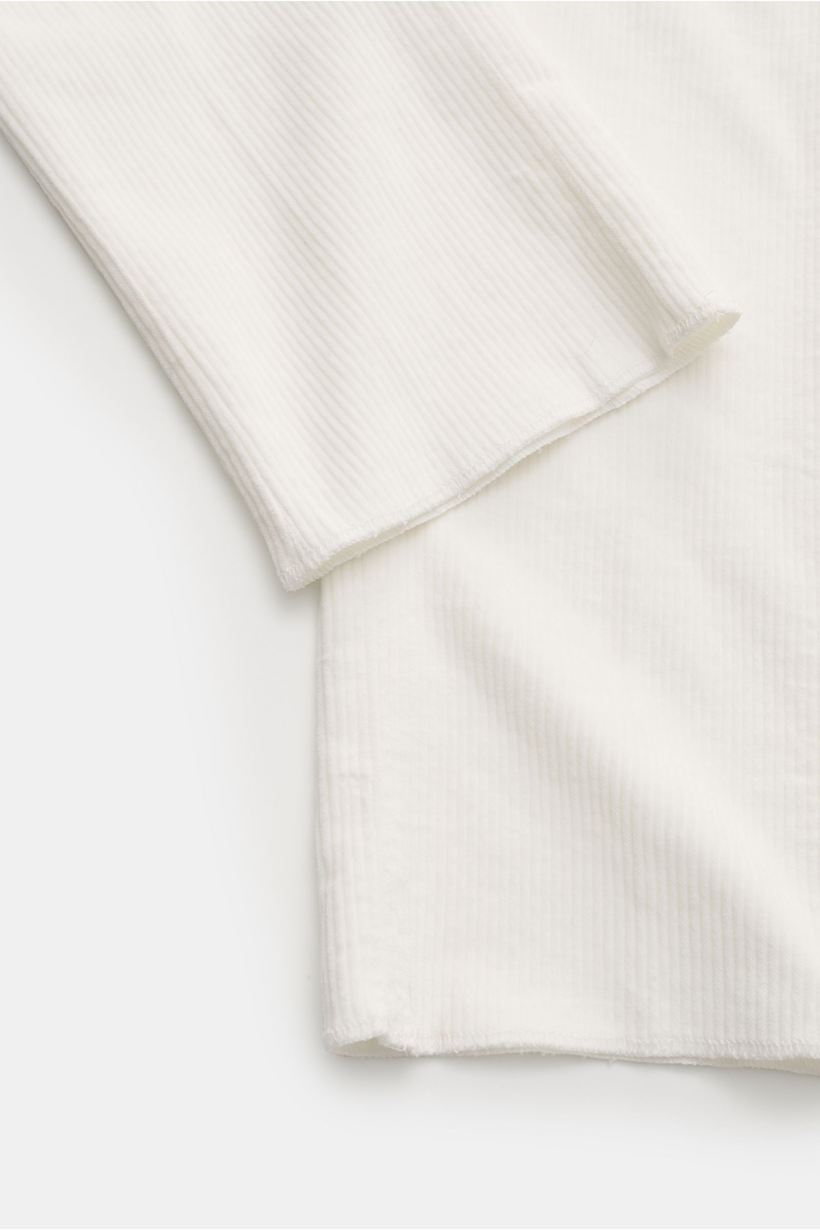 Marco Pescarolo Corduroy jogger pants 'Manu' white