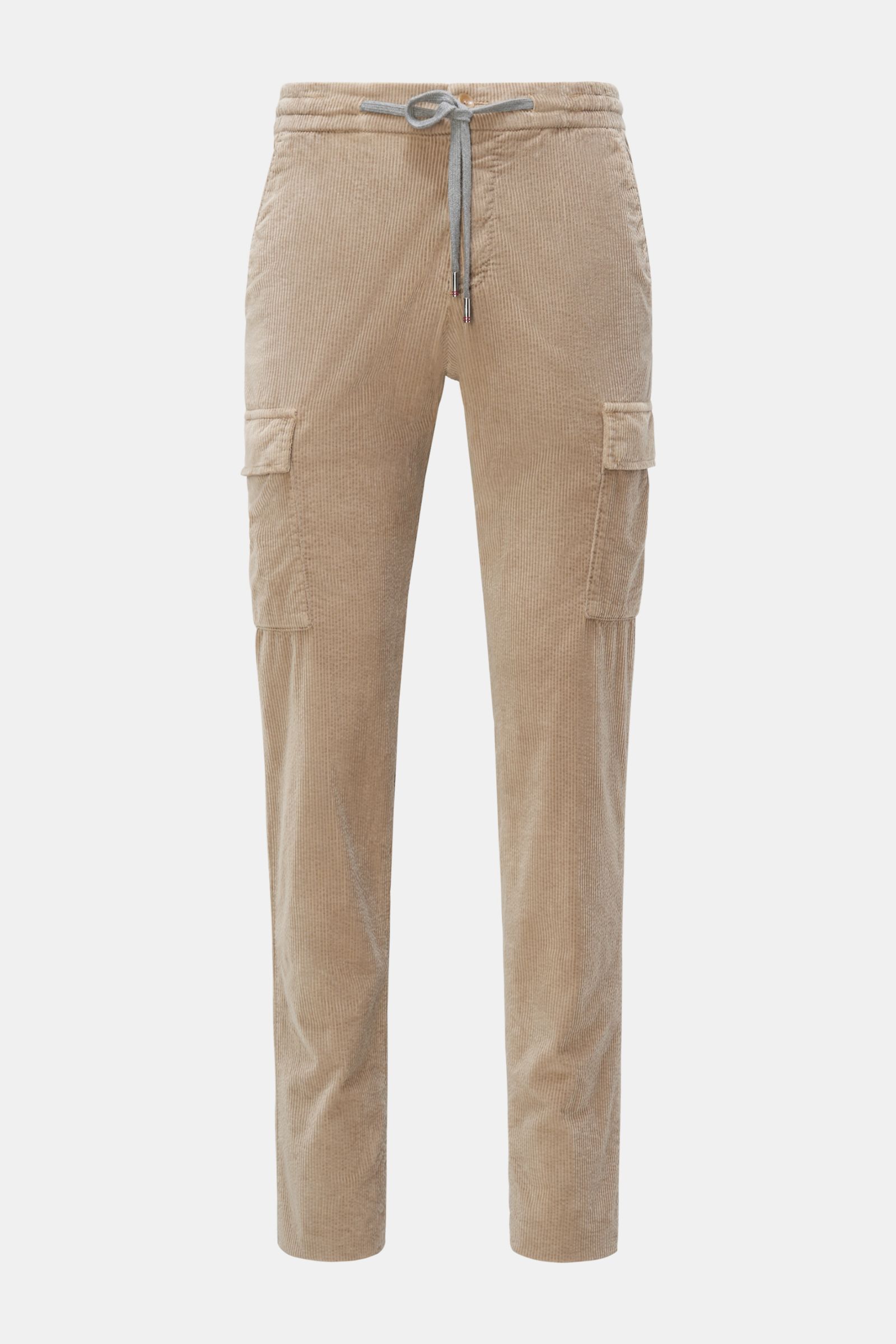 Marco Pescarolo Cord Cargo-Jogpants 'Tor' beige