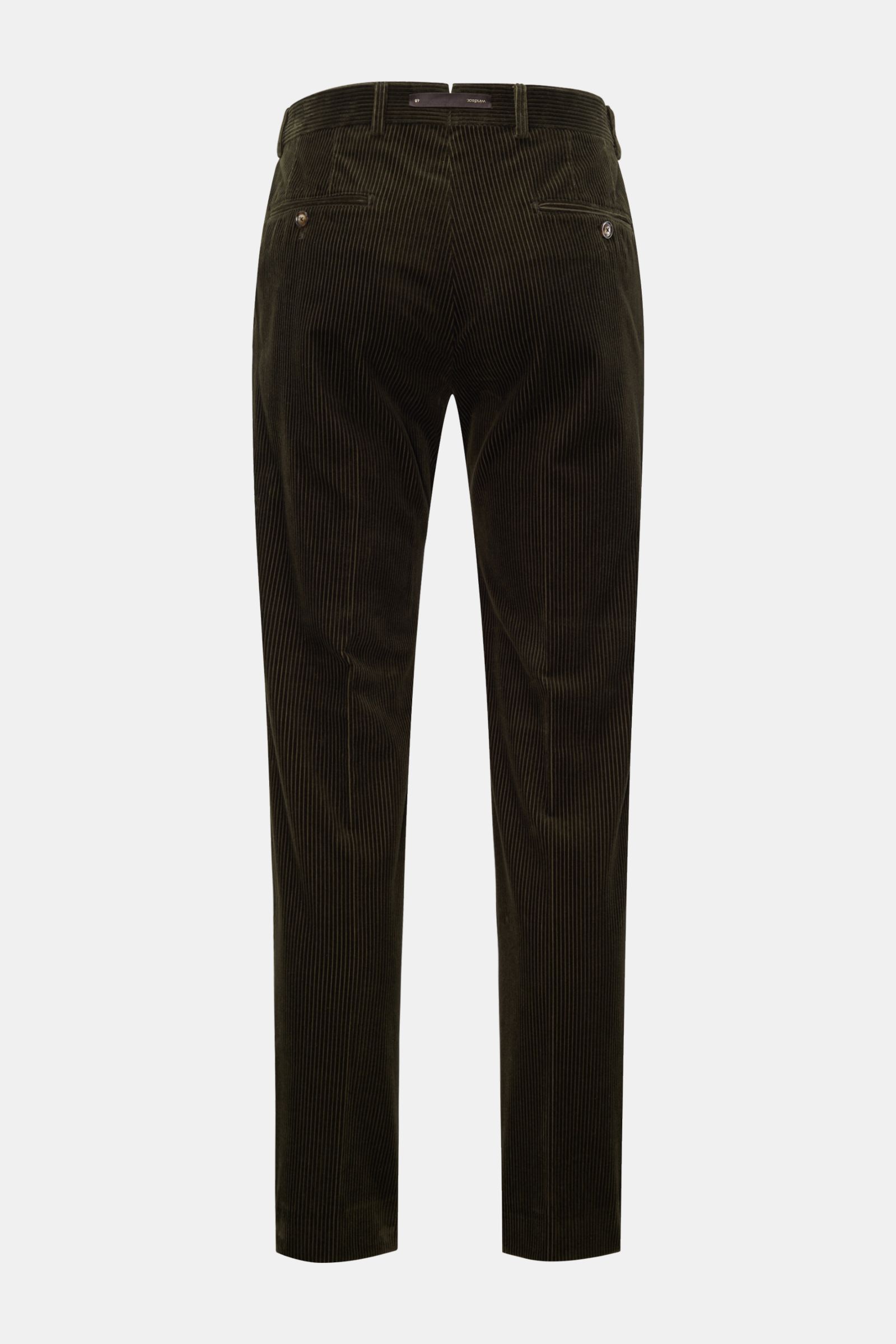 Windsor Corduroy trousers 'Santios' dark green