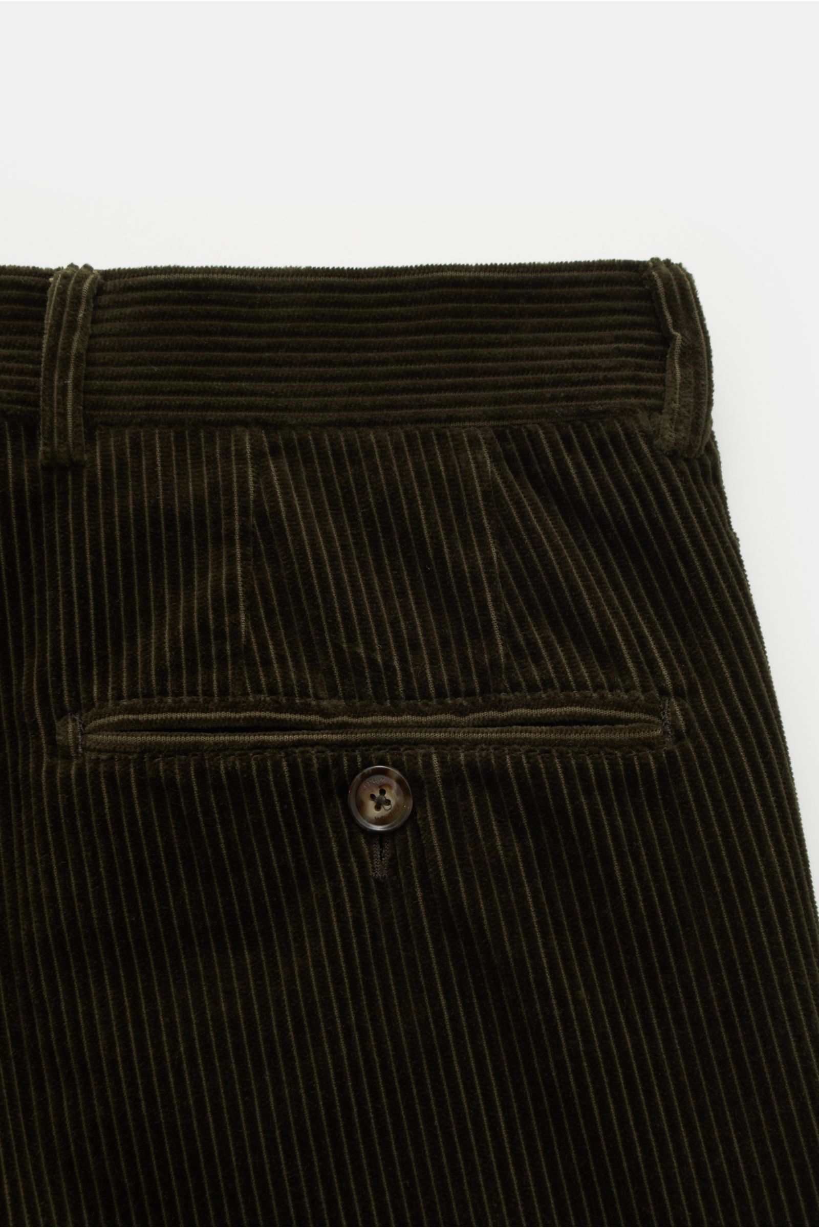 Windsor Corduroy trousers 'Santios' dark green
