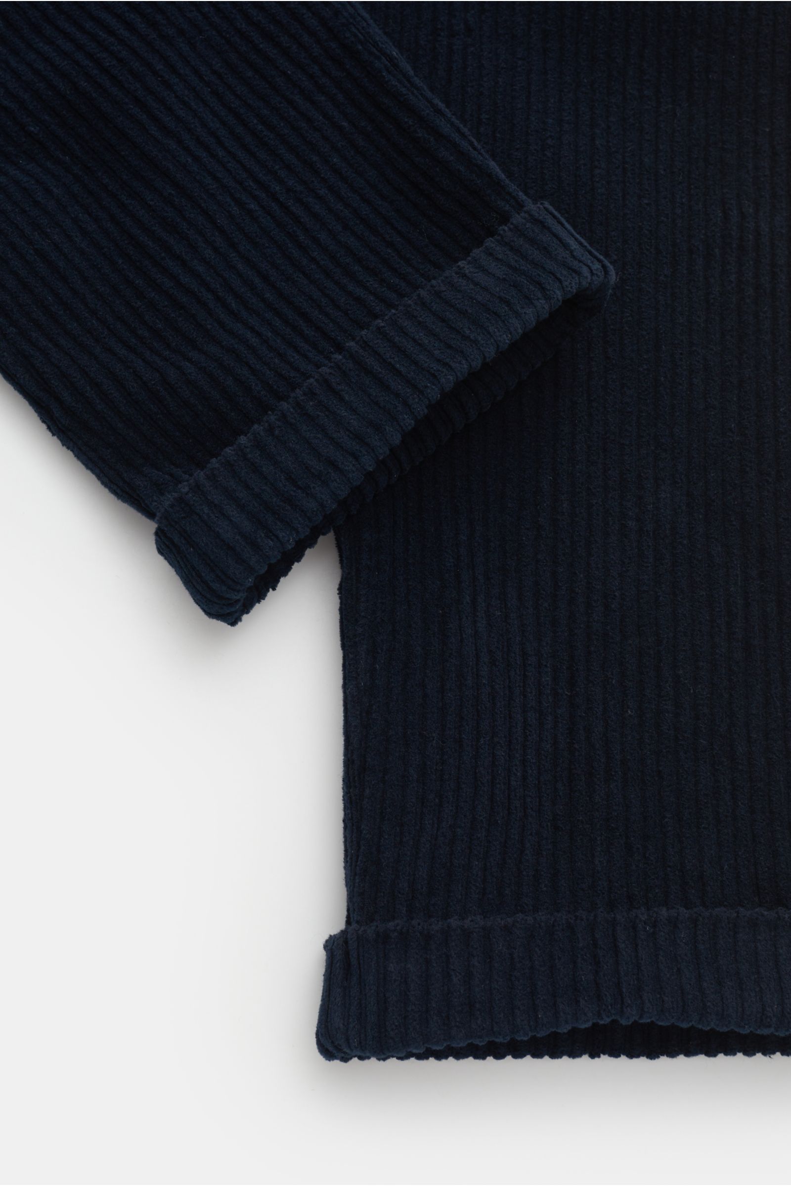 04651/ A trip in a bag Corduroy jogger pants 'Oyster' navy