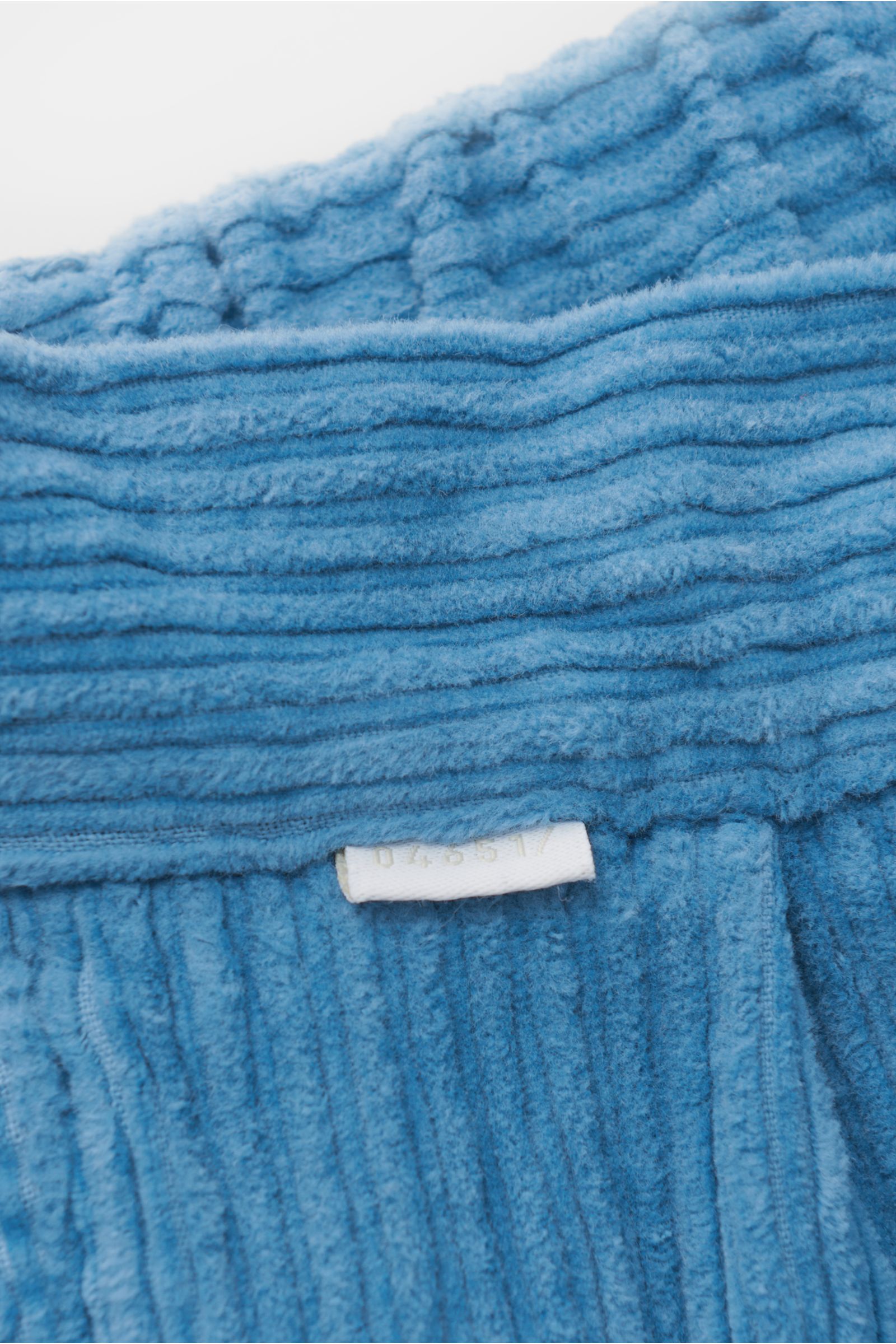 04651/ A trip in a bag Corduroy jogger pants 'Oyster' smoky blue