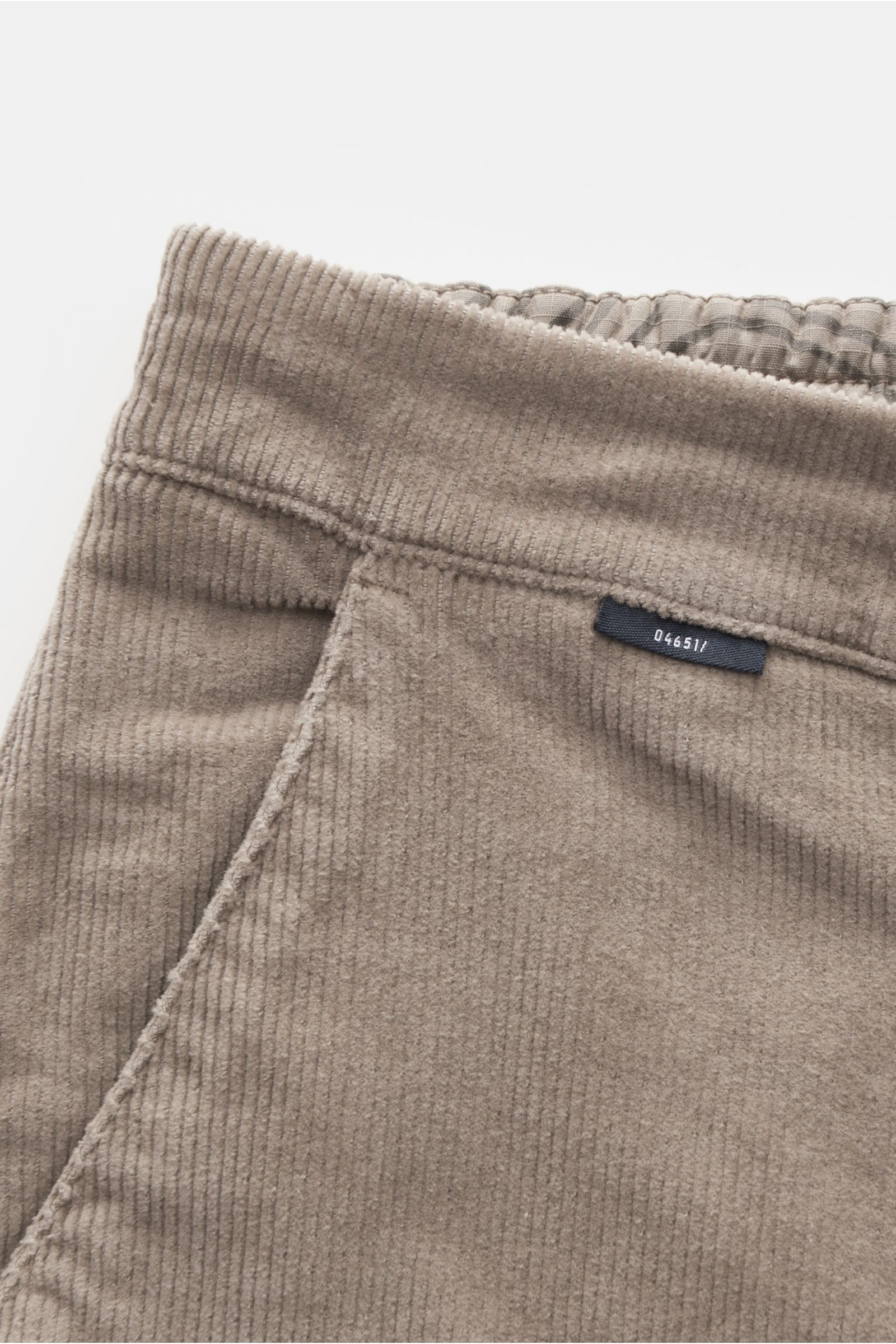 04651/ A trip in a bag Cord Cargo-Jogpants beige