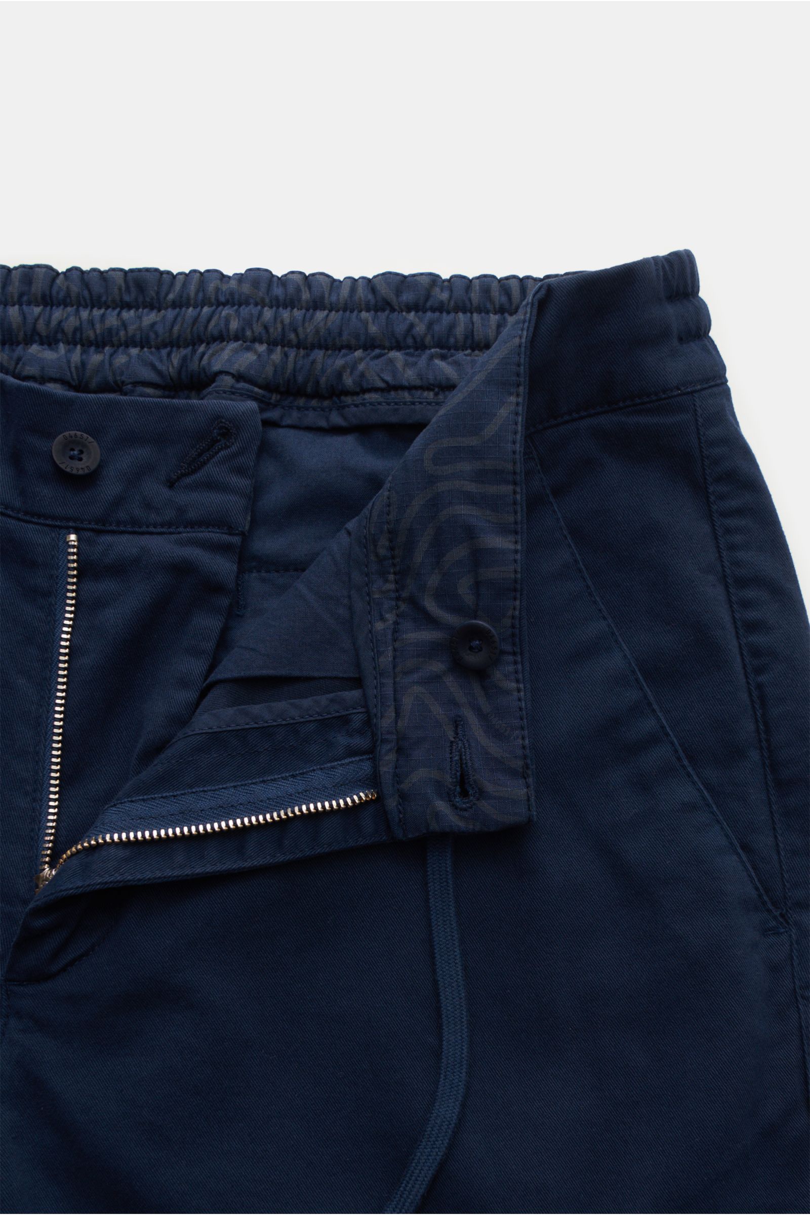 04651/ A trip in a bag Cargo-Jogpants 'Twill Cargo' navy