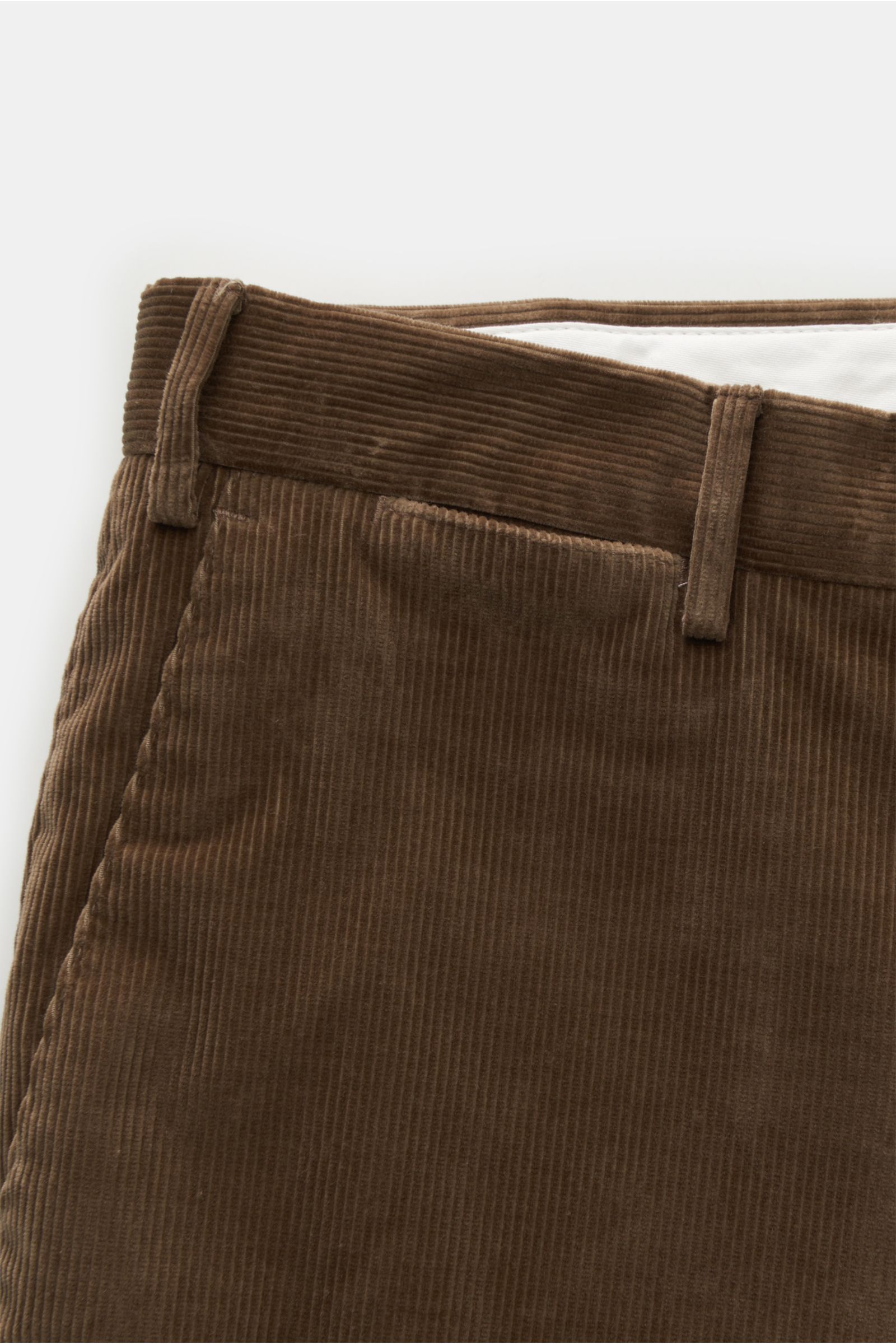 PT Torino Cordhose 'Slim Fit' graubraun