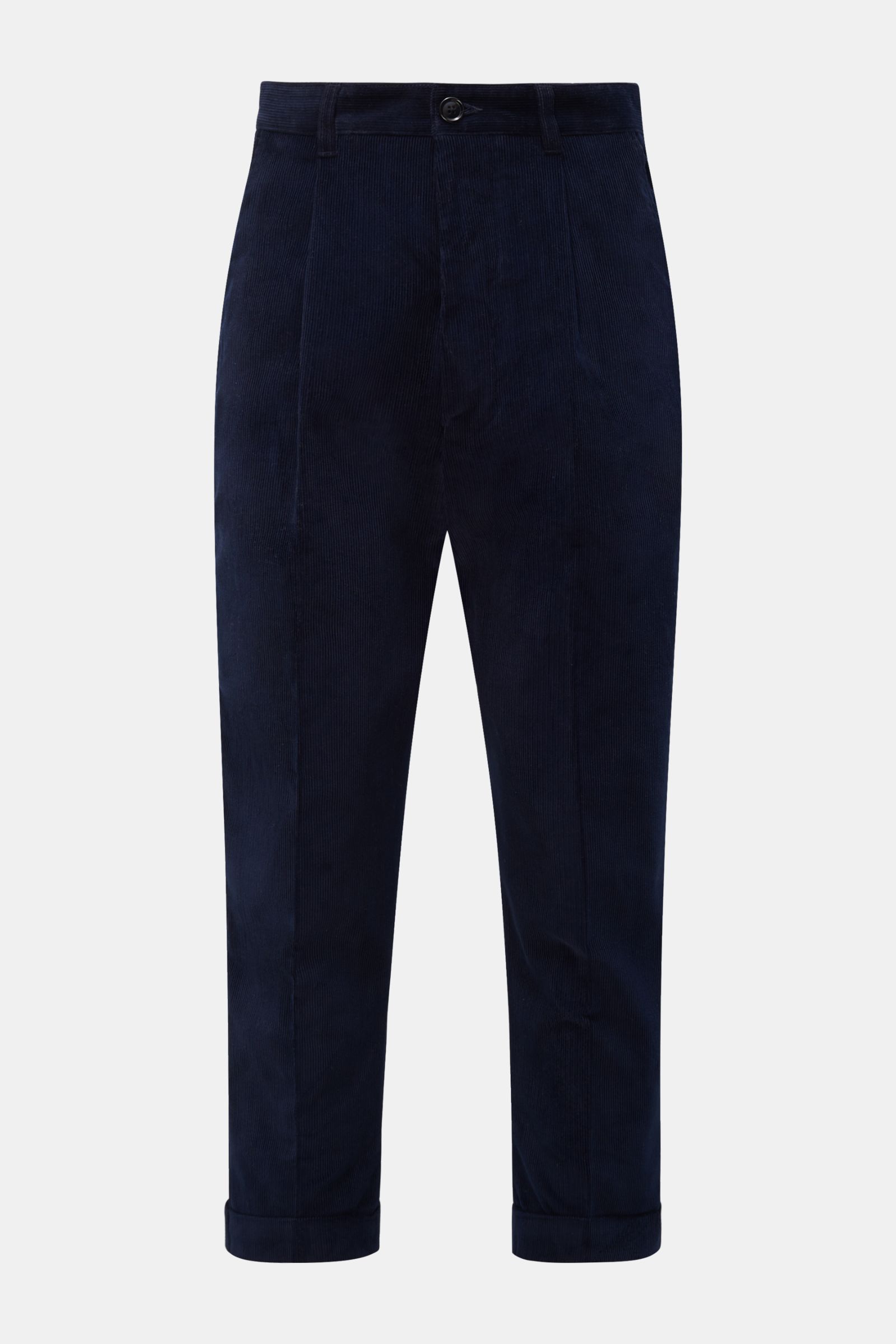 Ami Paris Corduroy trousers 'Carrot' navy