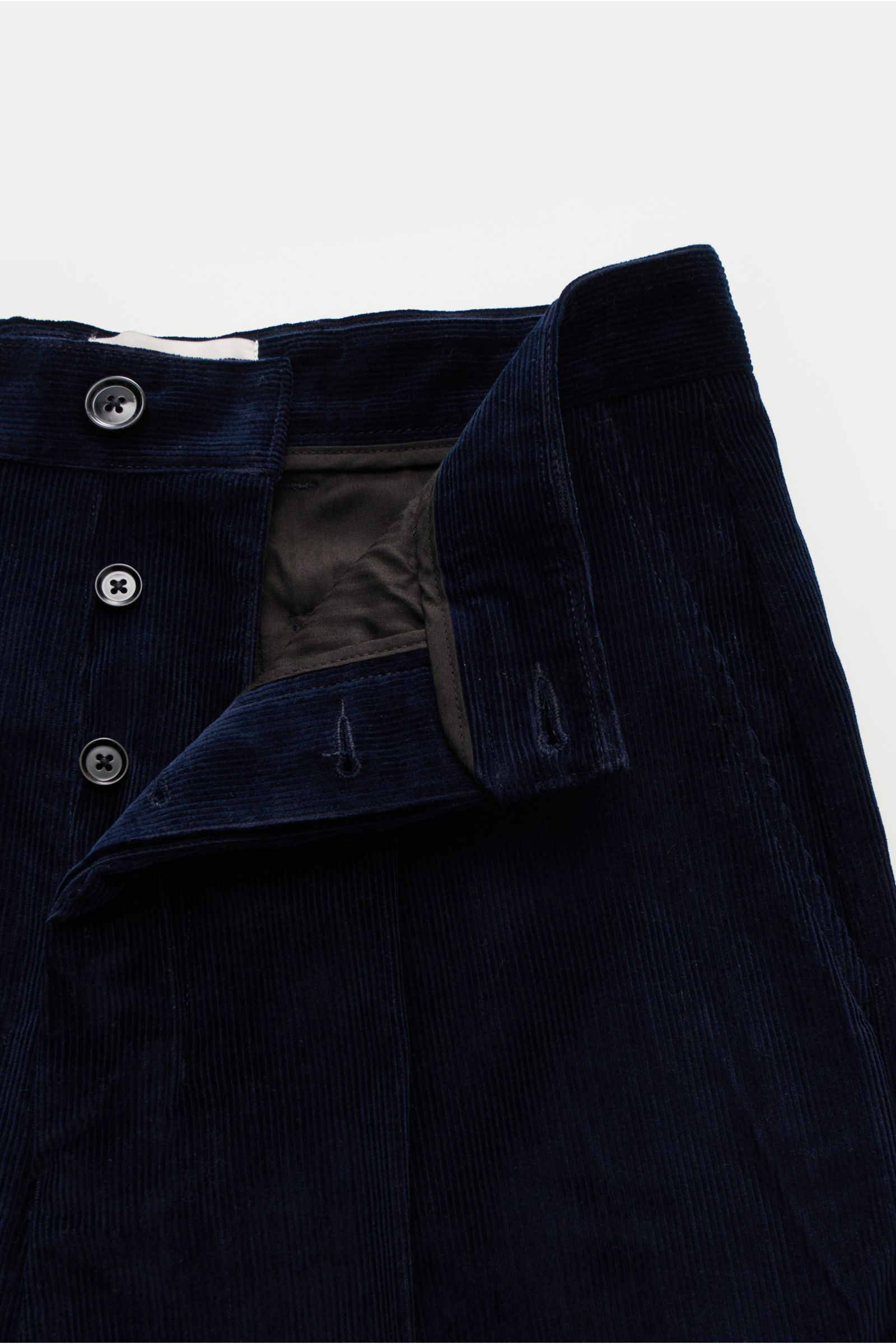 Ami Paris Corduroy trousers 'Carrot' navy