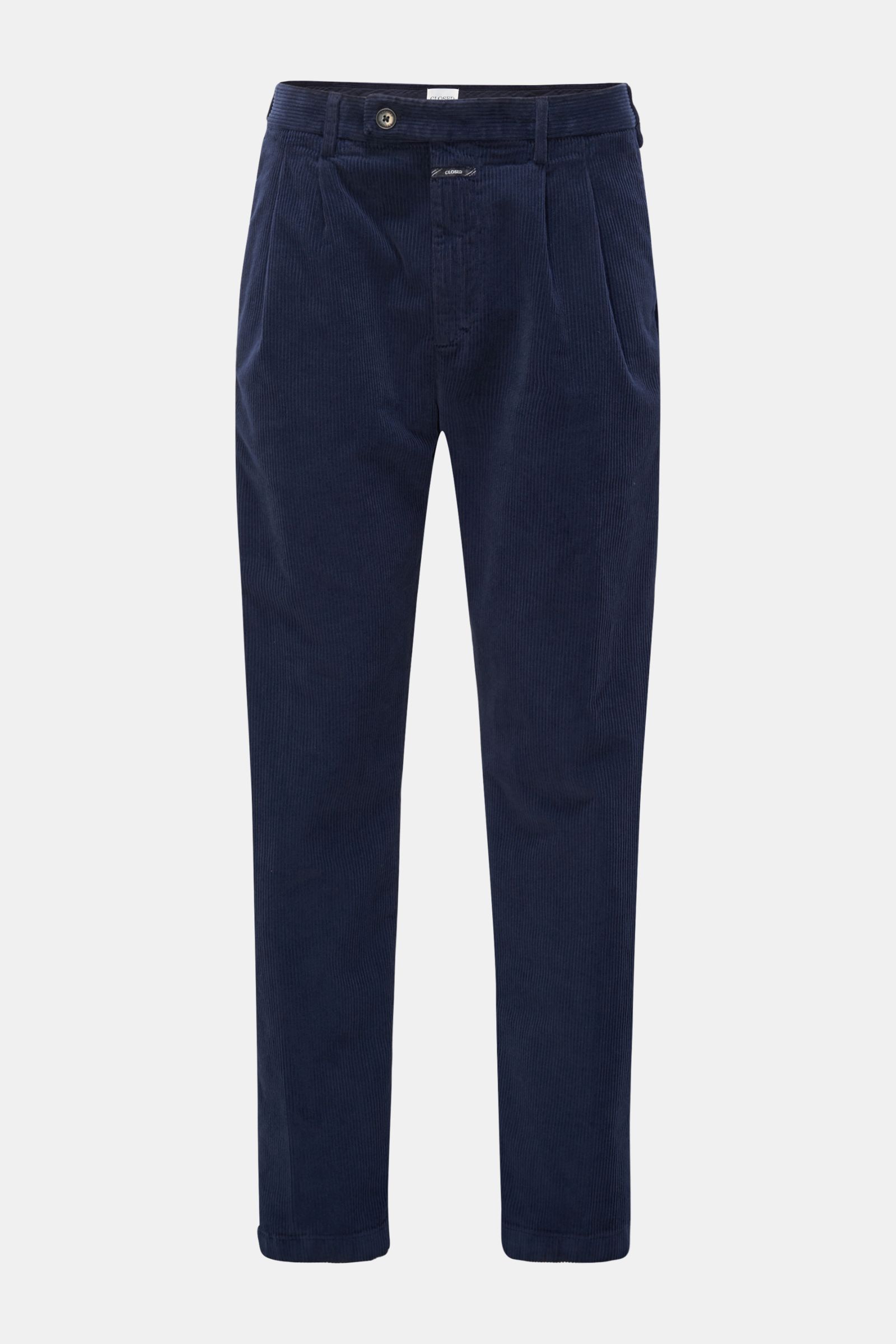 Closed Cordhose navy