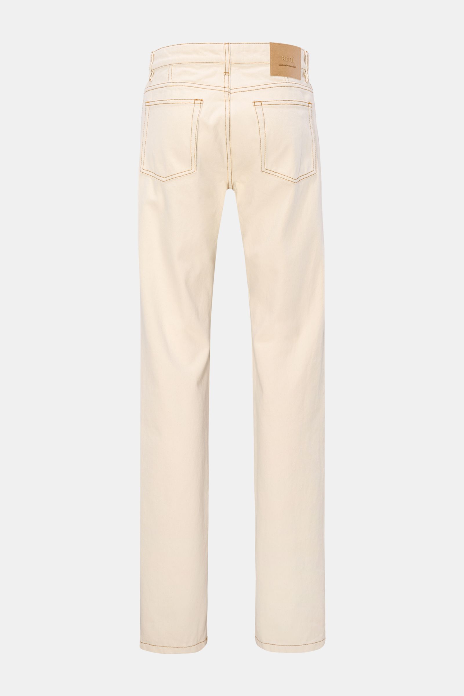 Ami Paris Jeans 'Classic Fit' creme