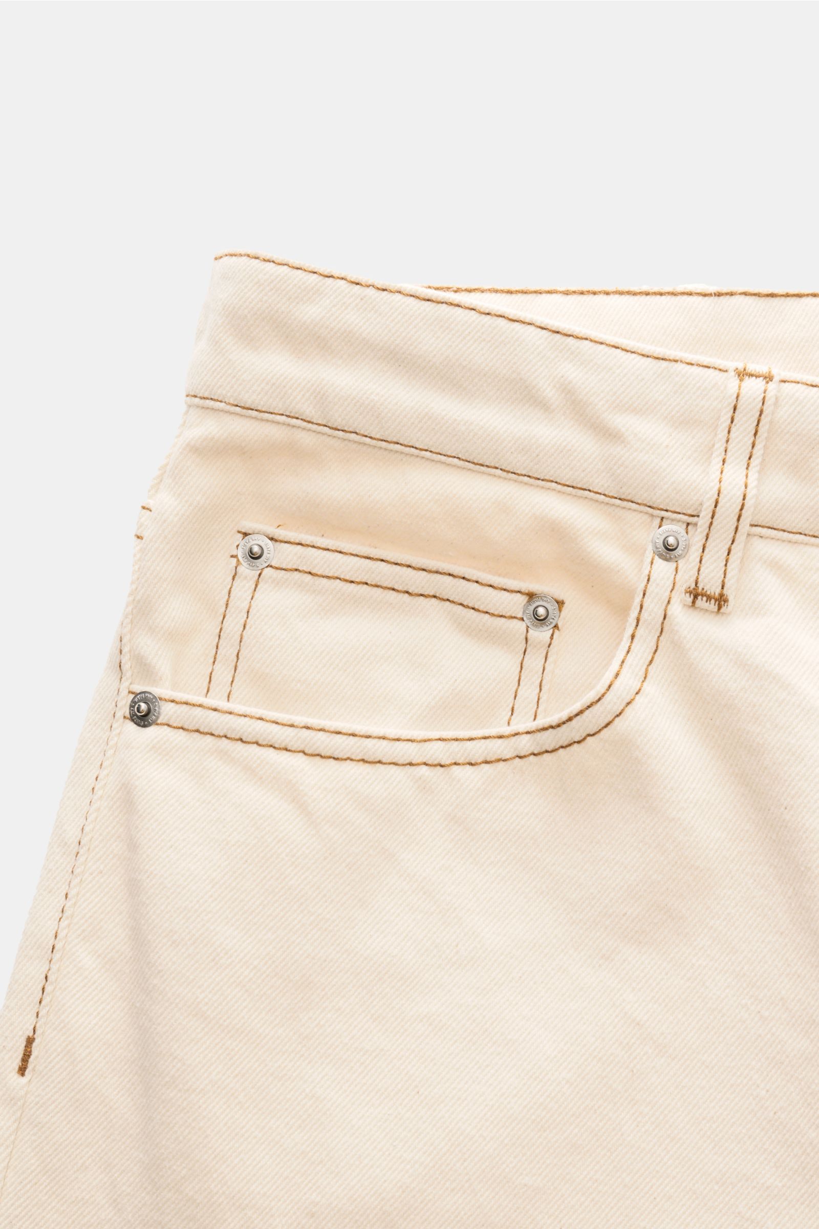 Ami Paris Jeans 'Classic Fit' creme