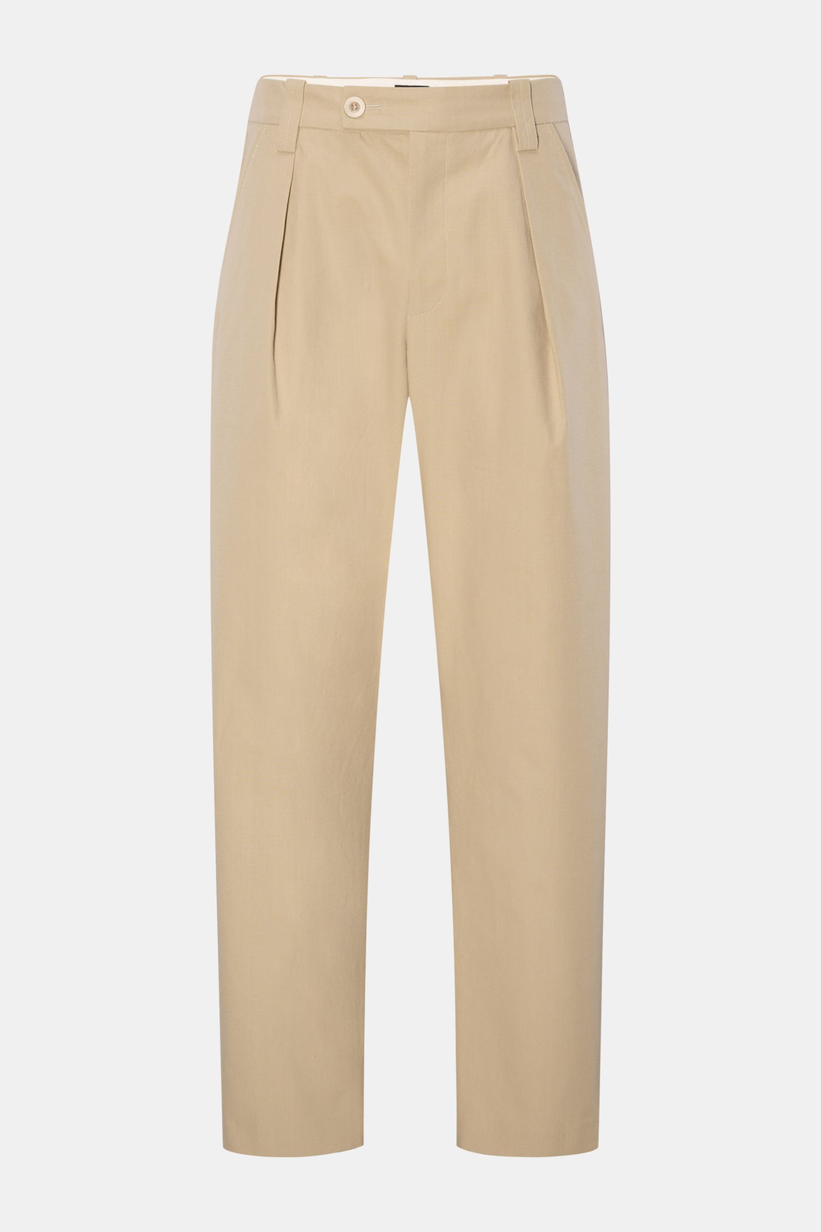 A.P.C. Baumwollhose 'Renato' beige