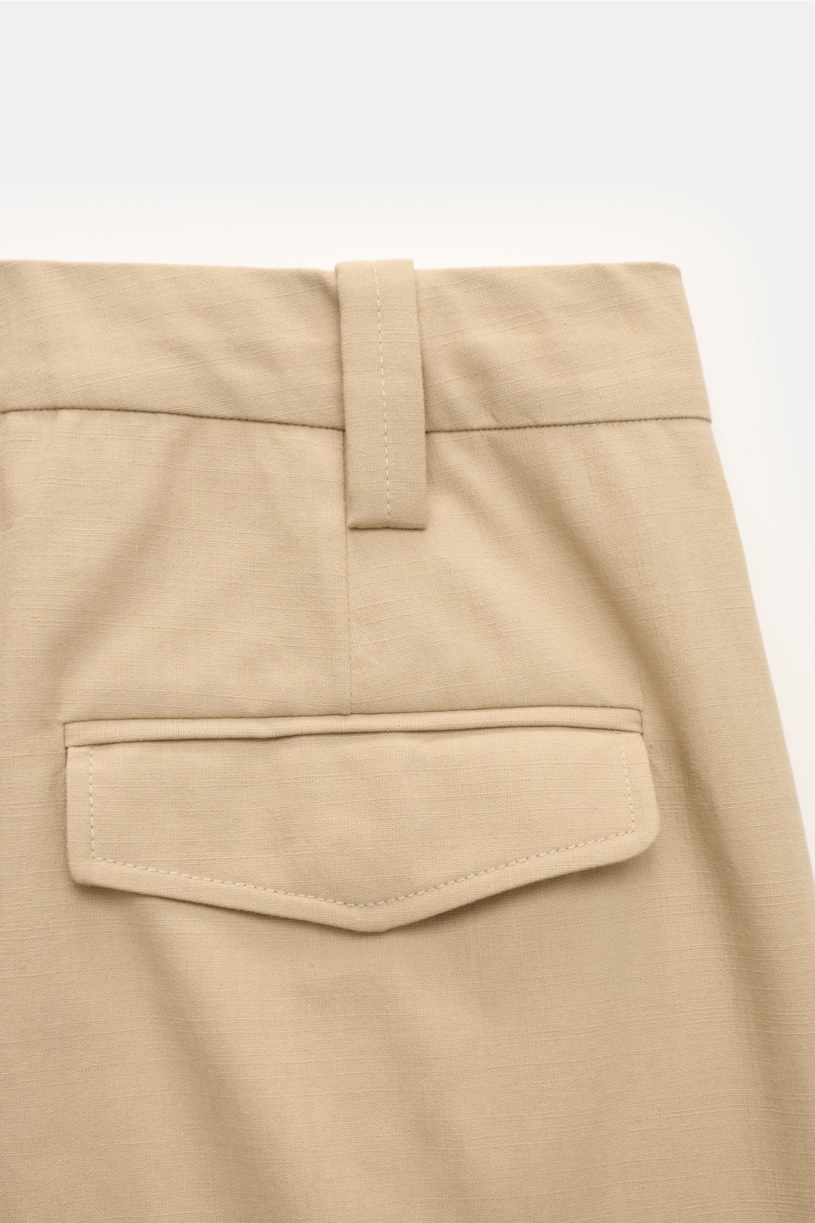 A.P.C. Baumwollhose 'Renato' beige