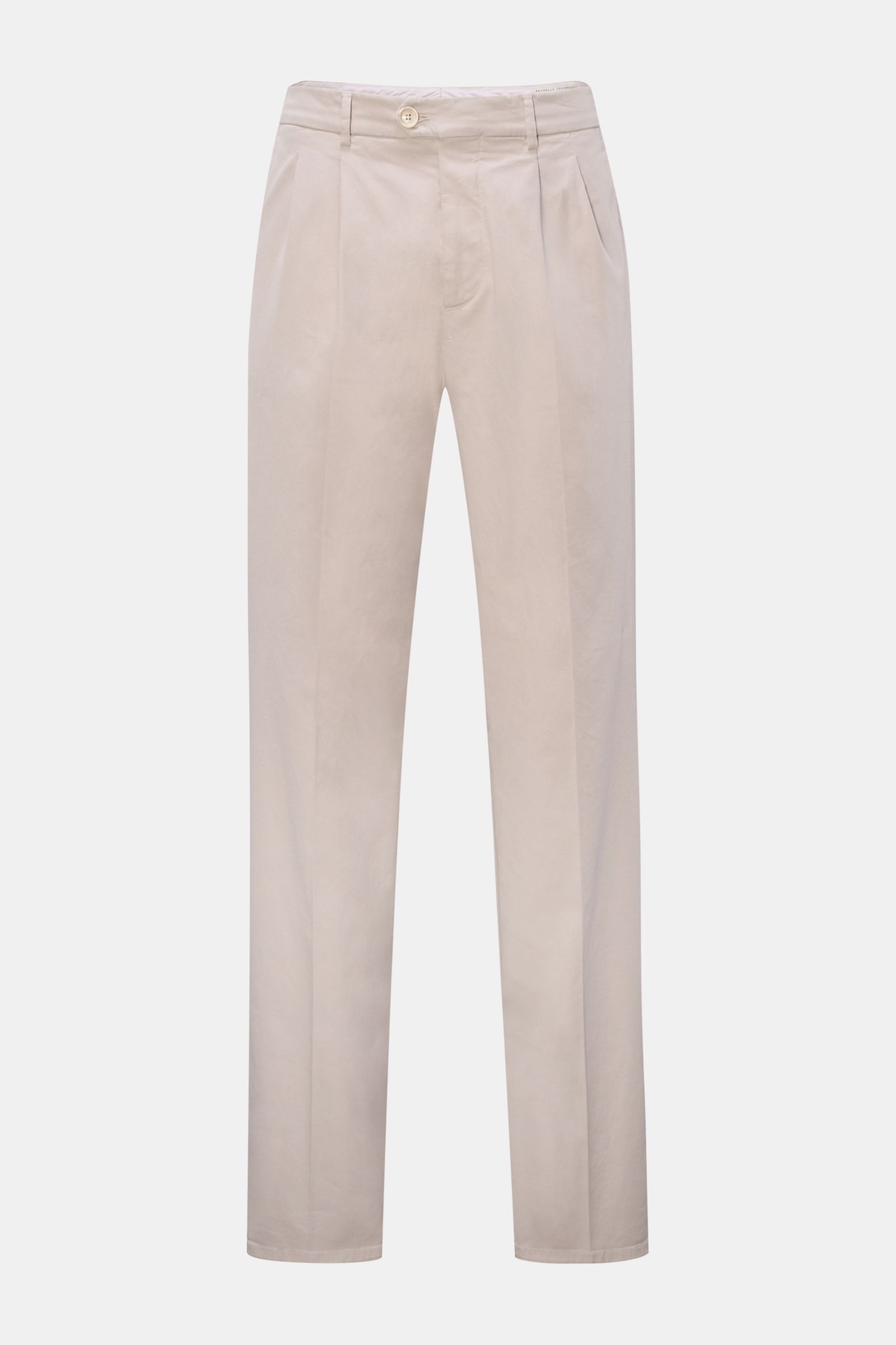 BRUNELLO CUCINELLI chinos 'Leisure Fit' beige | BRAUN Hamburg