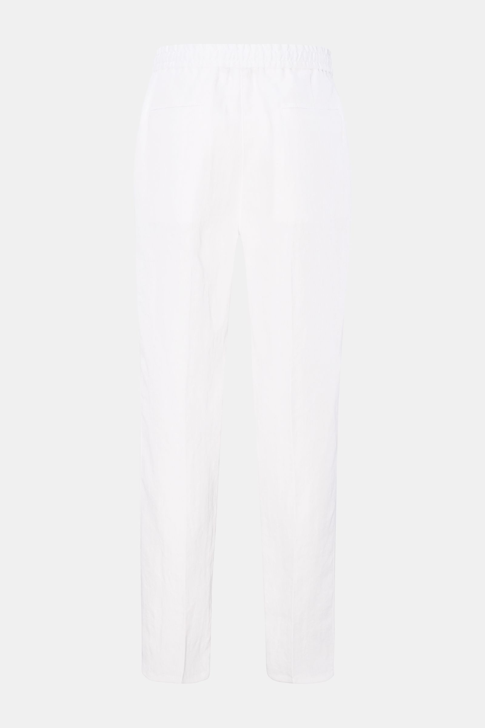 Brunello Cucinelli Linen jogger pants 'Leisure Fit' white