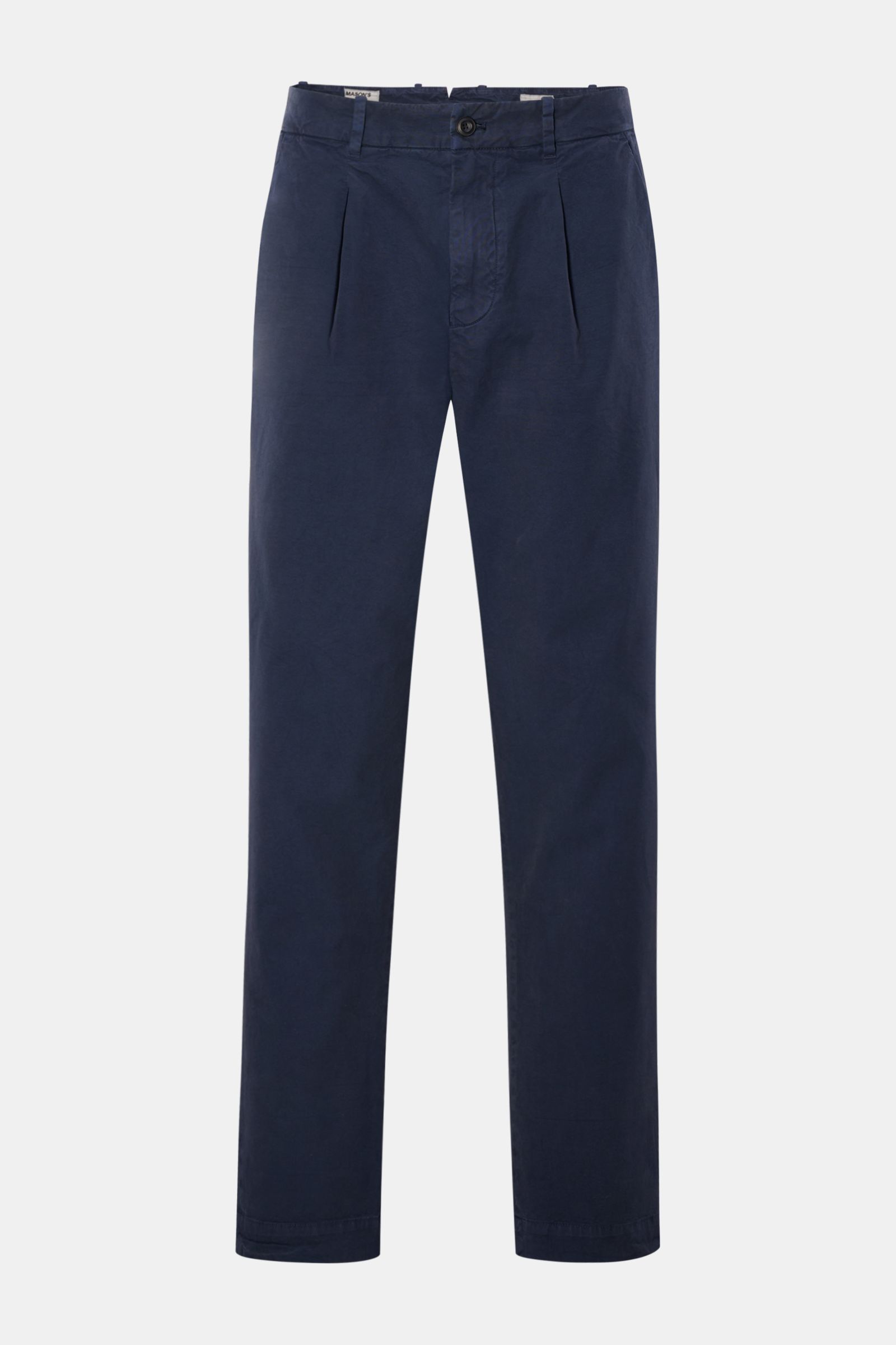 Mason's Baumwollhose 'Pinces' navy