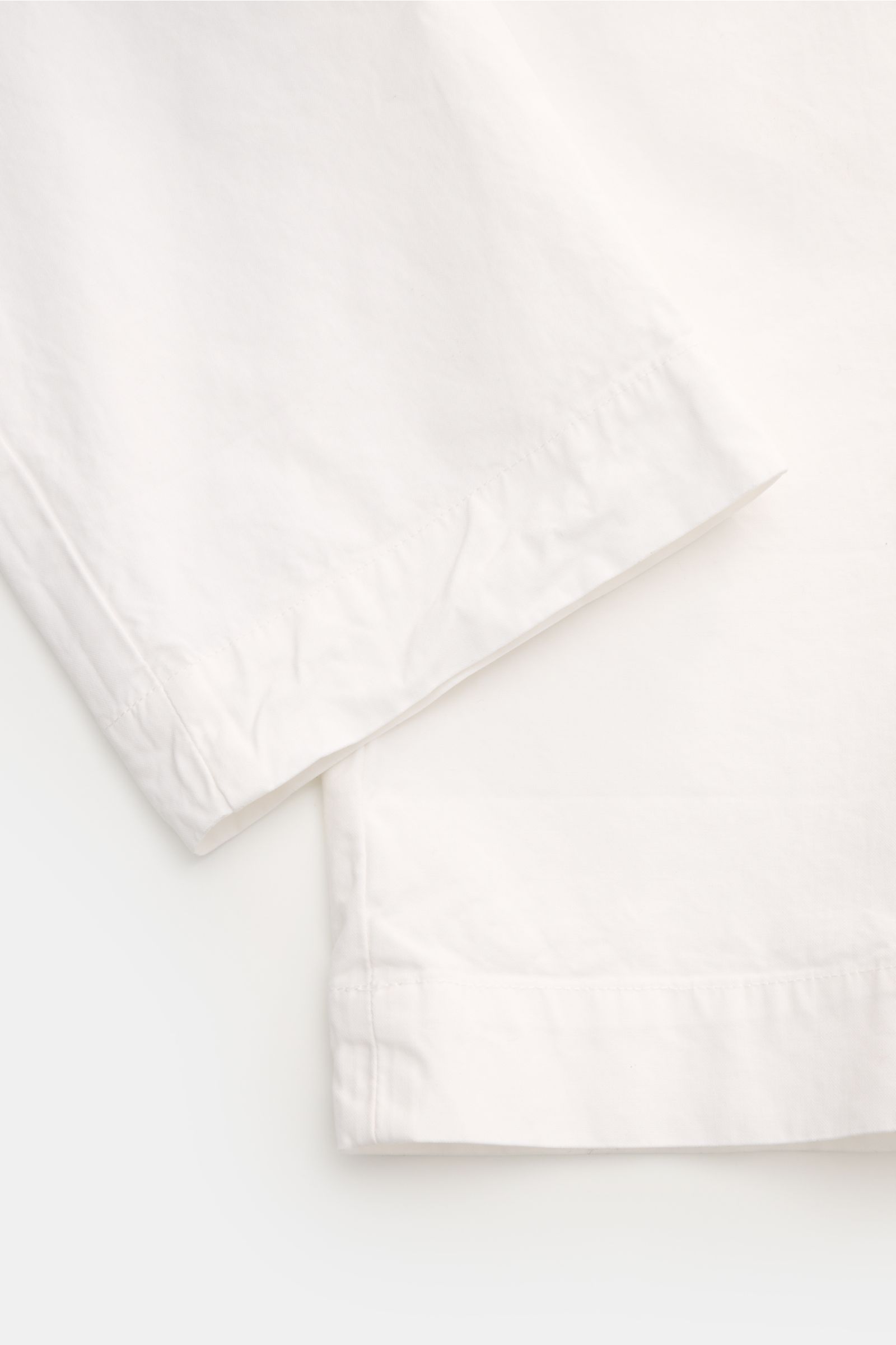 Mason's Cotton trousers 'Pinces' off-white