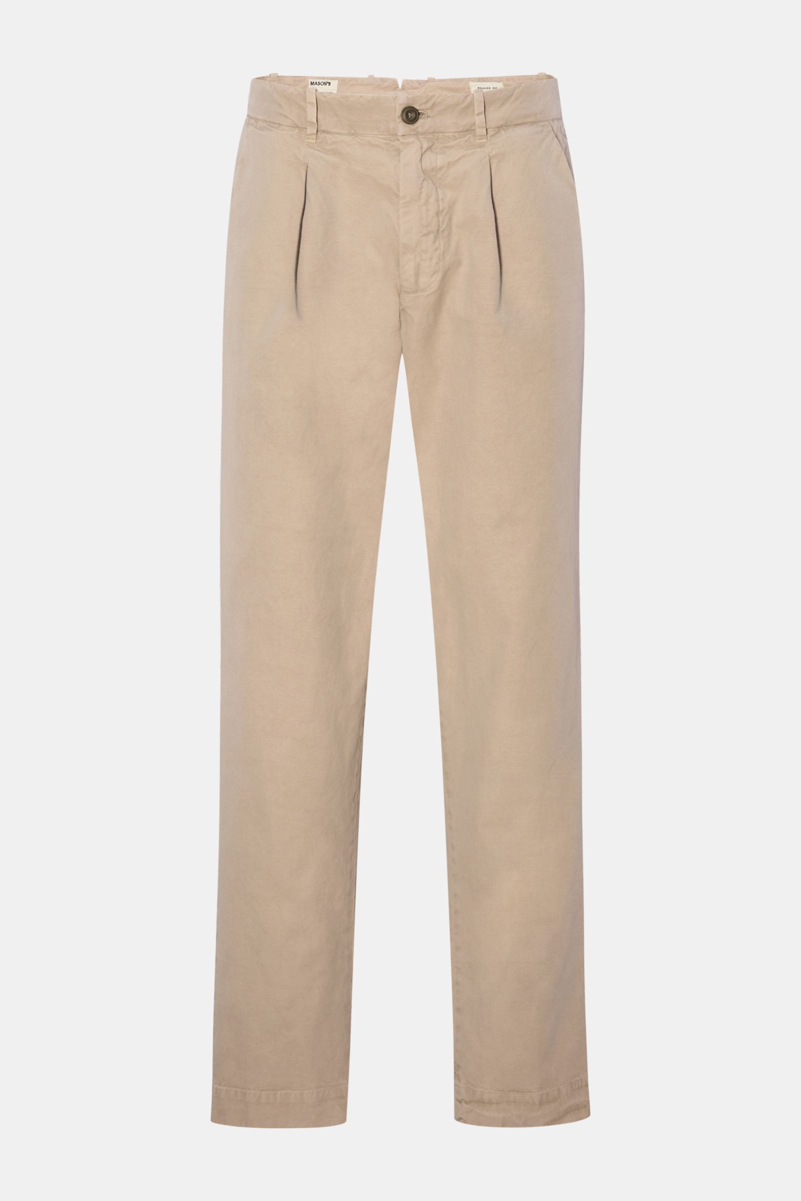 Mason's Baumwollhose 'Pinces' beige