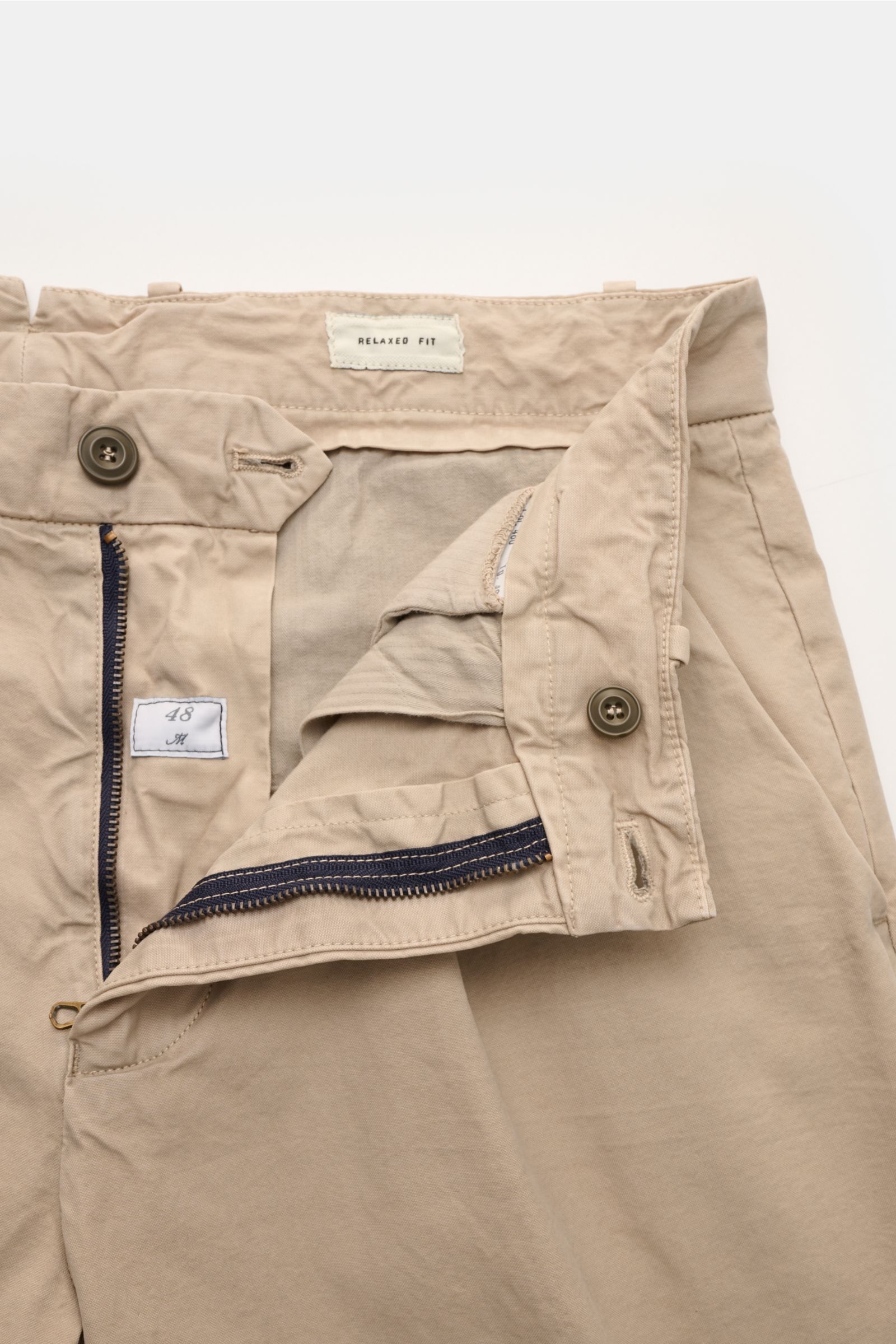 Mason's Baumwollhose 'Pinces' beige