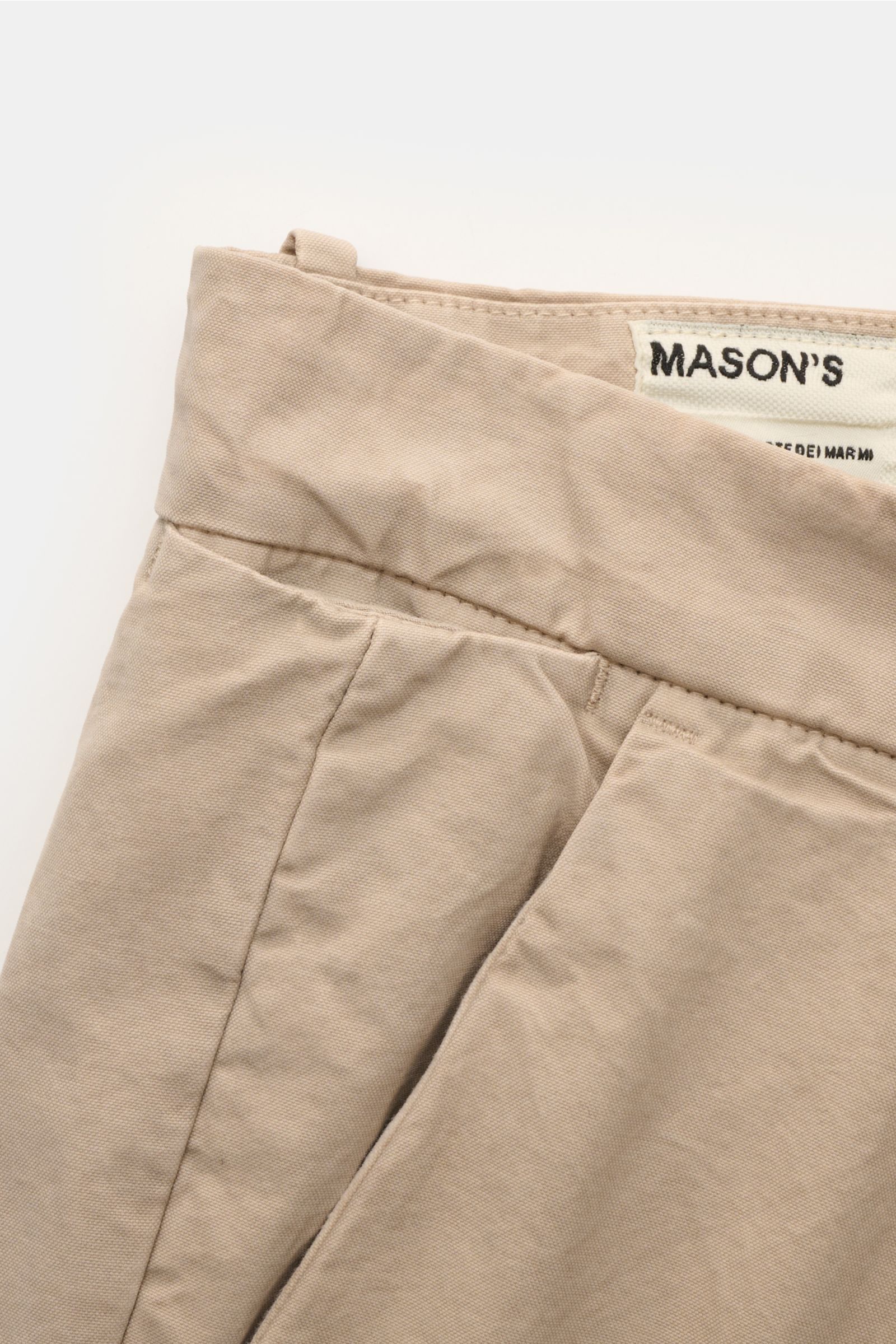 Mason's Baumwollhose 'Pinces' beige
