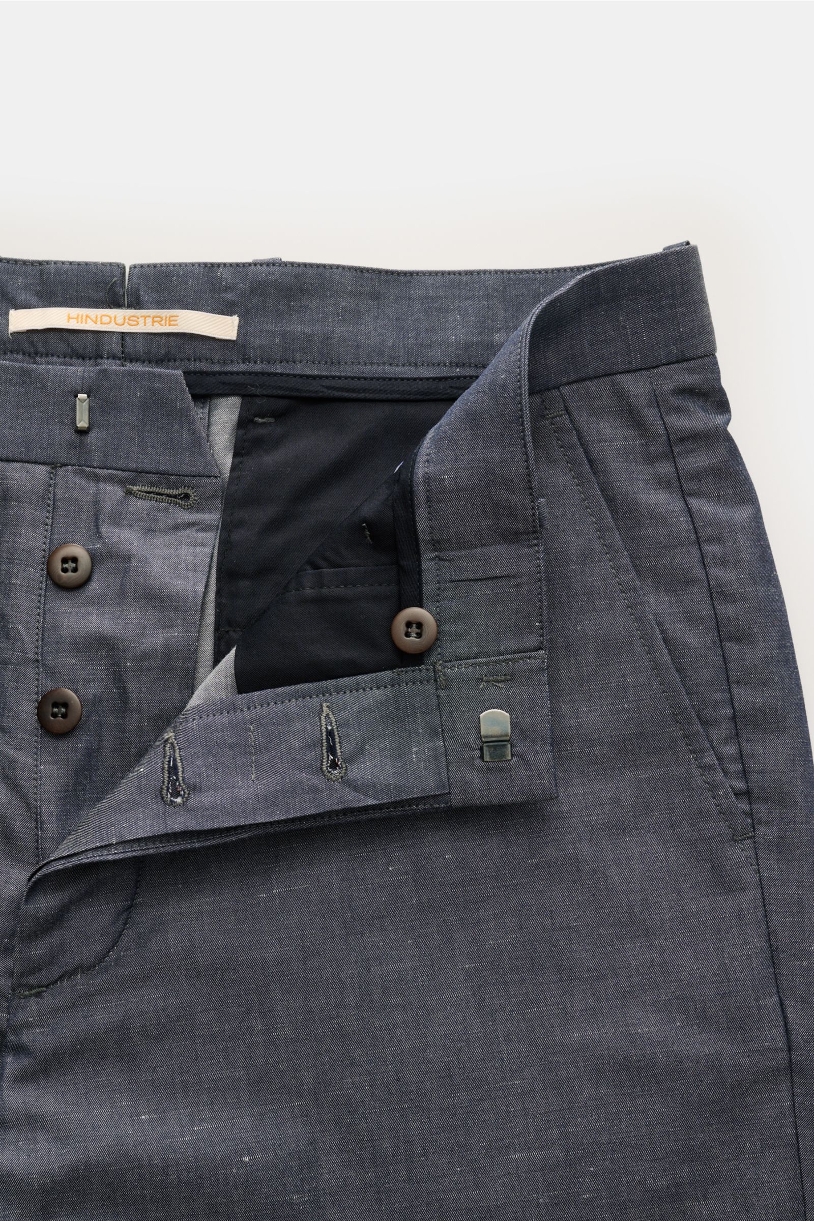 Hindustrie Hose graublau