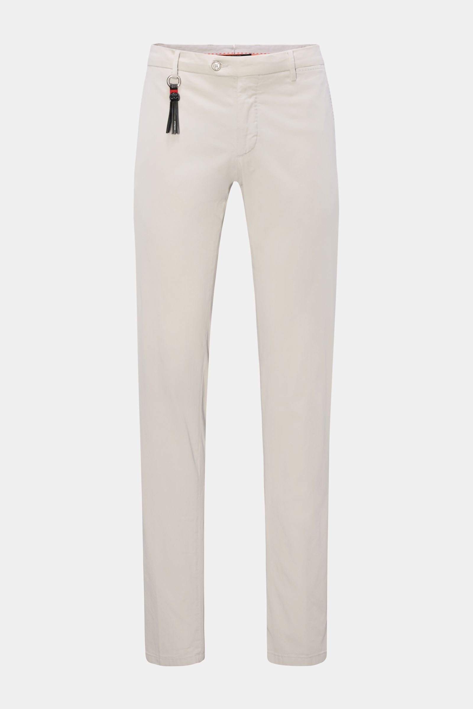 Marco Pescarolo Hose 'Slim 80' hellgrau