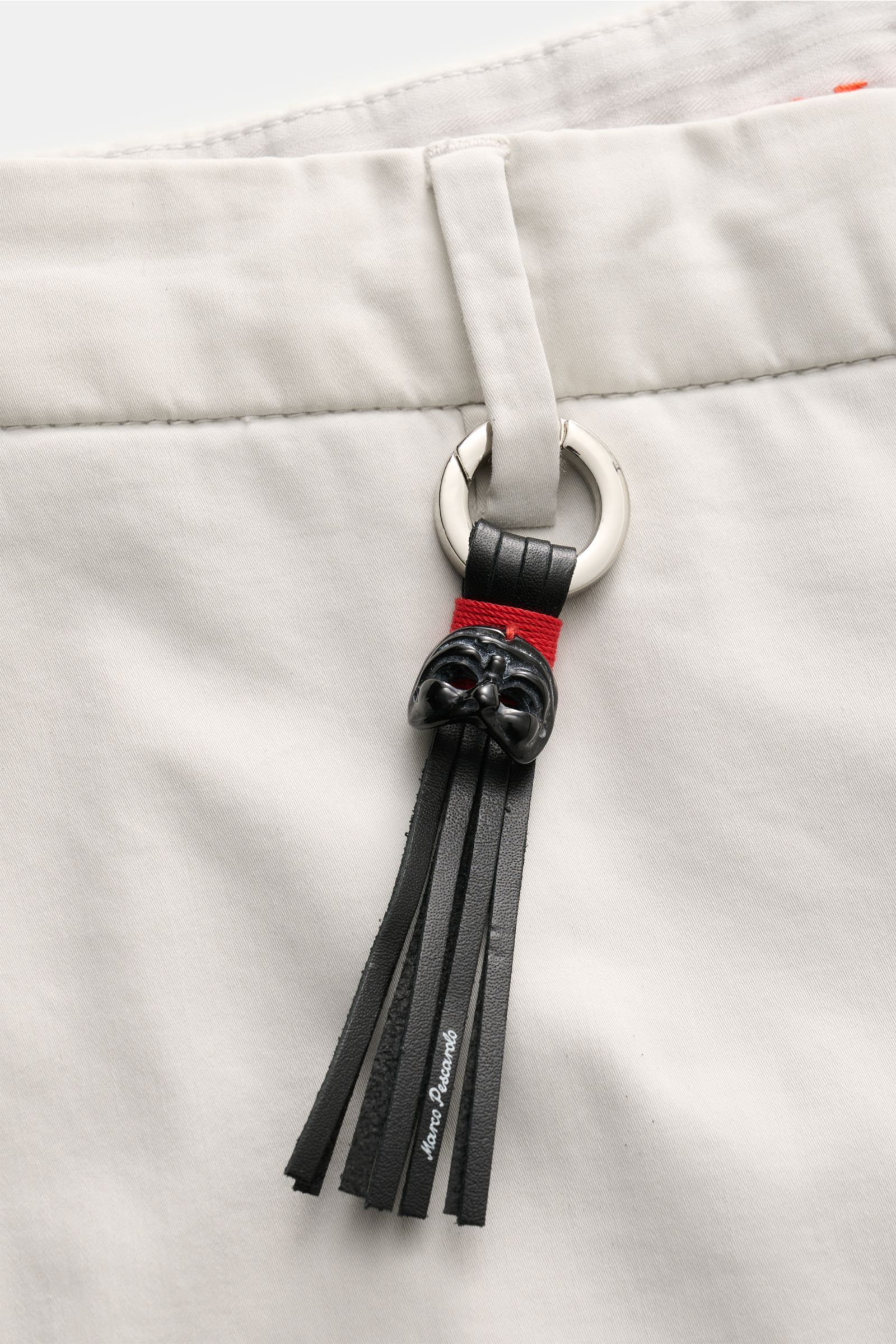 Marco Pescarolo Hose 'Slim 80' hellgrau