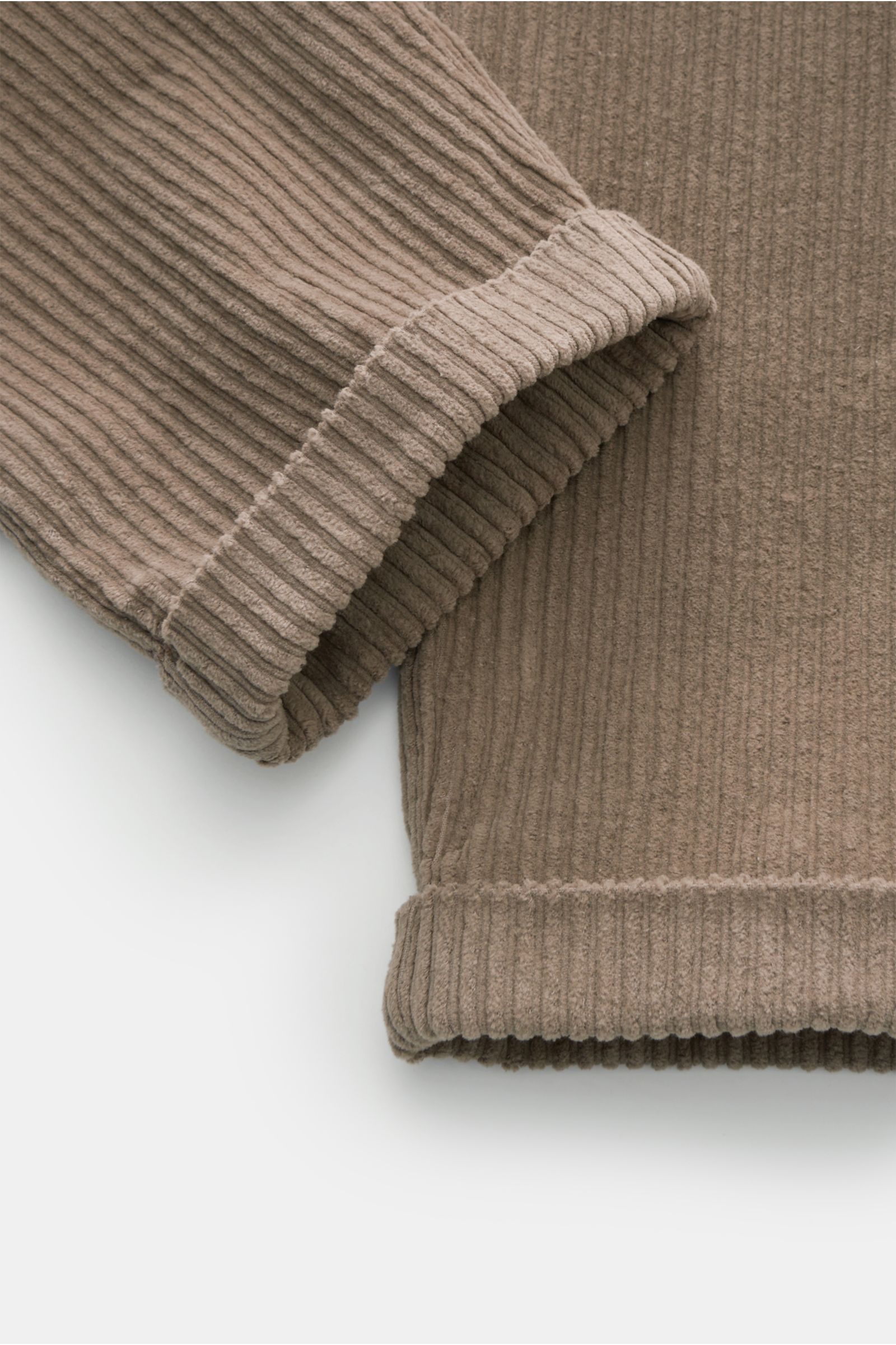 04651/ A trip in a bag Corduroy jogger pants taupe