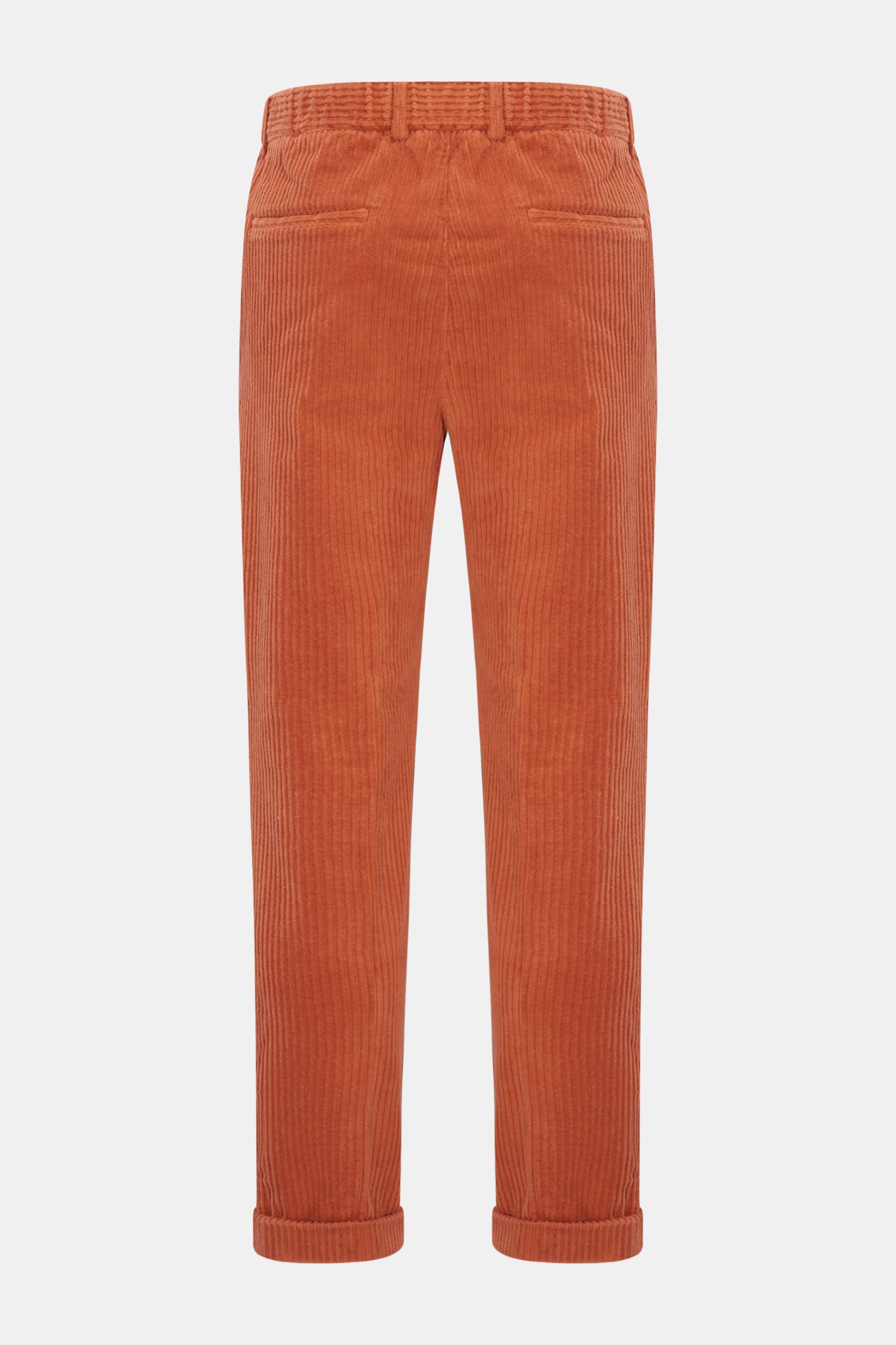 04651/ A trip in a bag Corduroy jogger pants orange