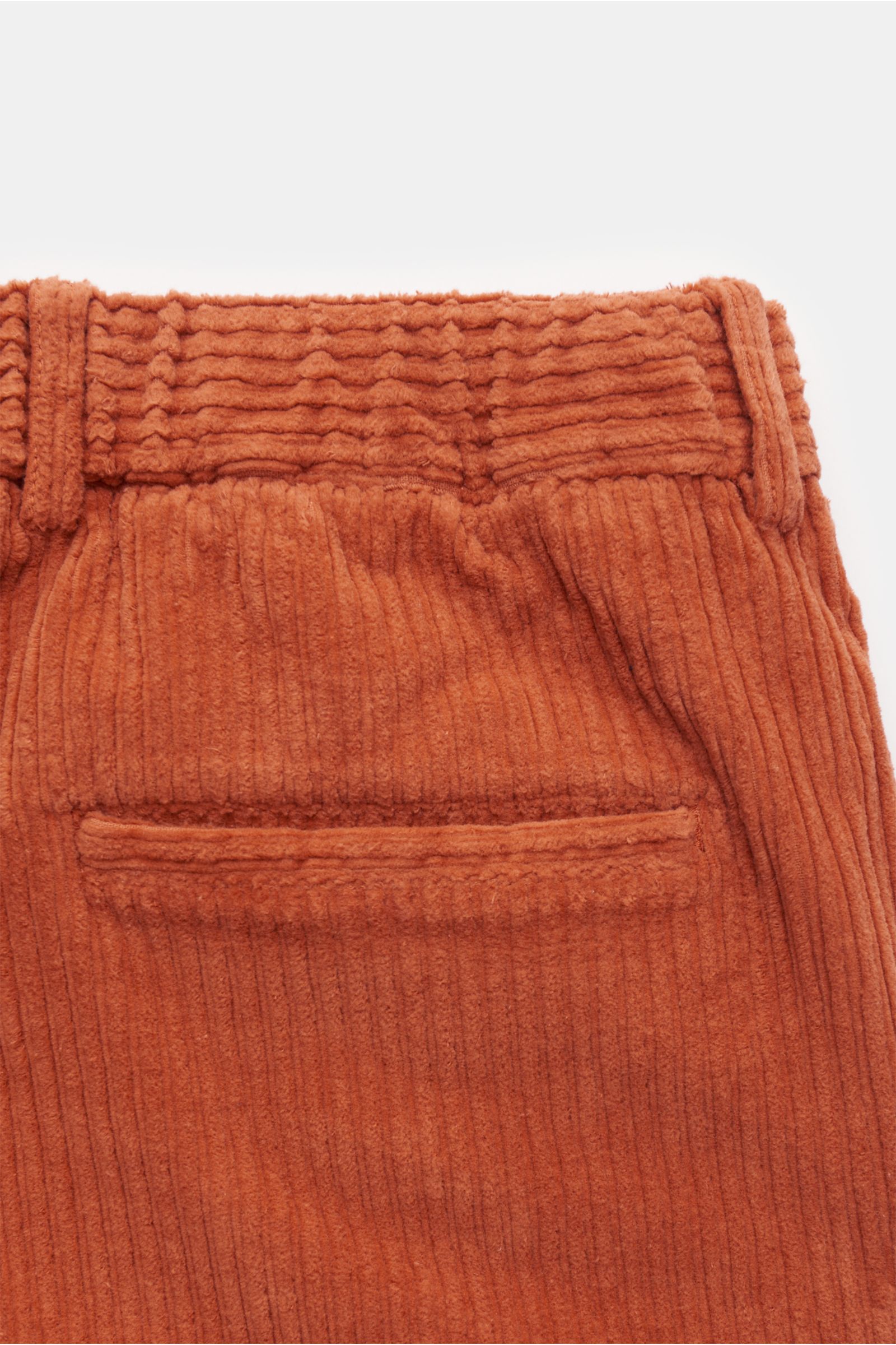 04651/ A trip in a bag Corduroy jogger pants orange