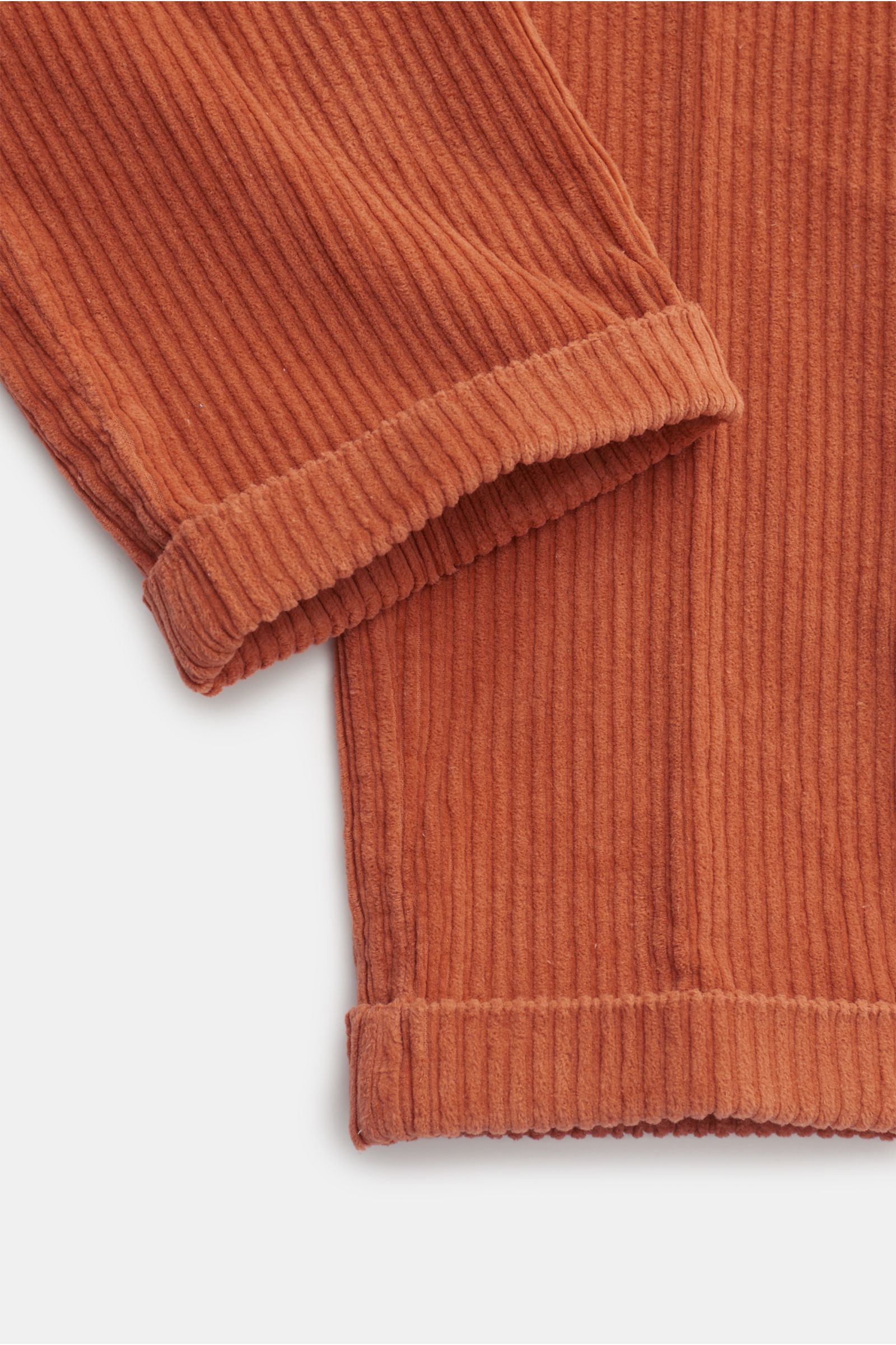 04651/ A trip in a bag Corduroy jogger pants orange