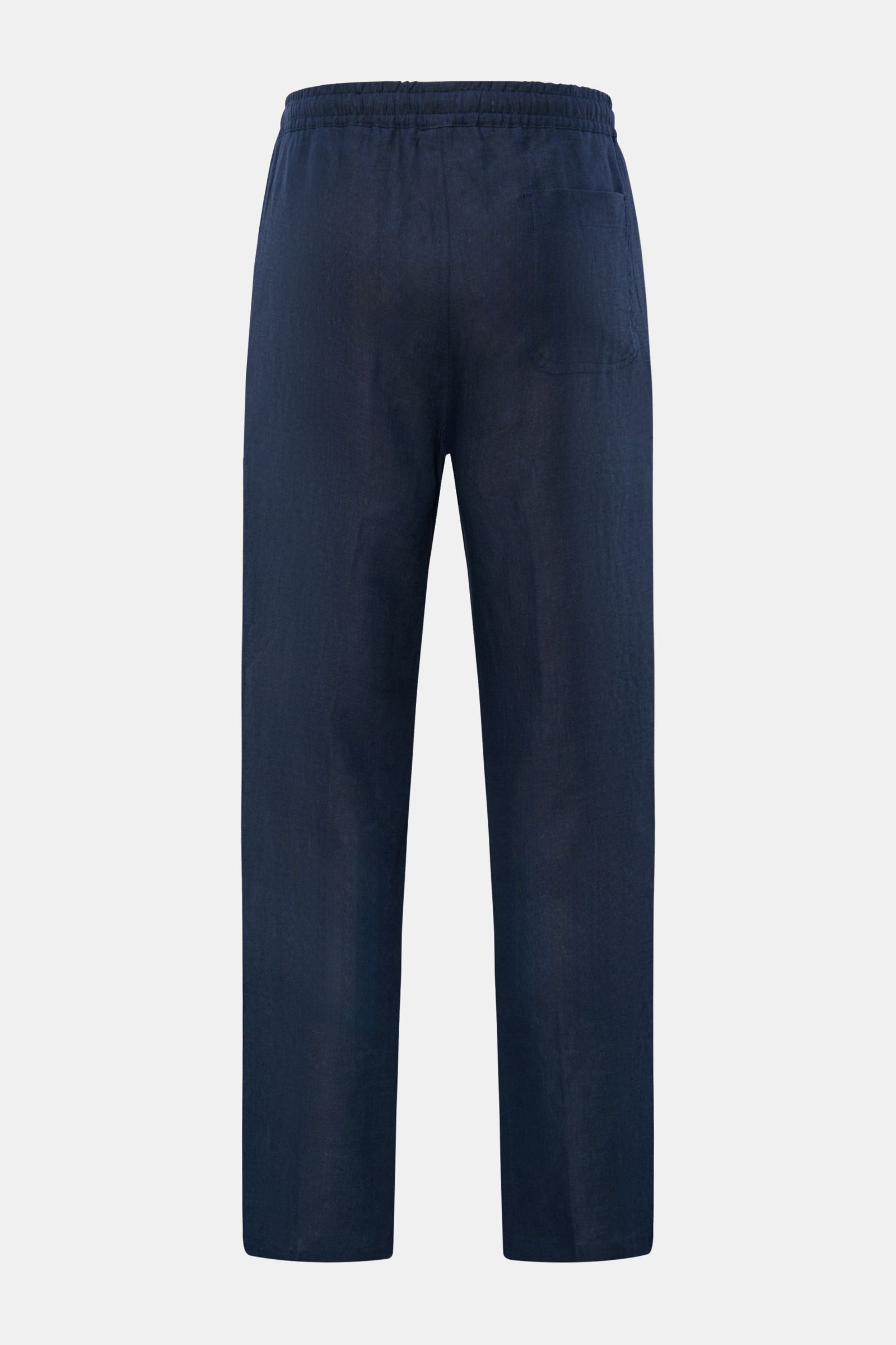 04651/ A trip in a bag Leinenhose 'Beach Pants' navy