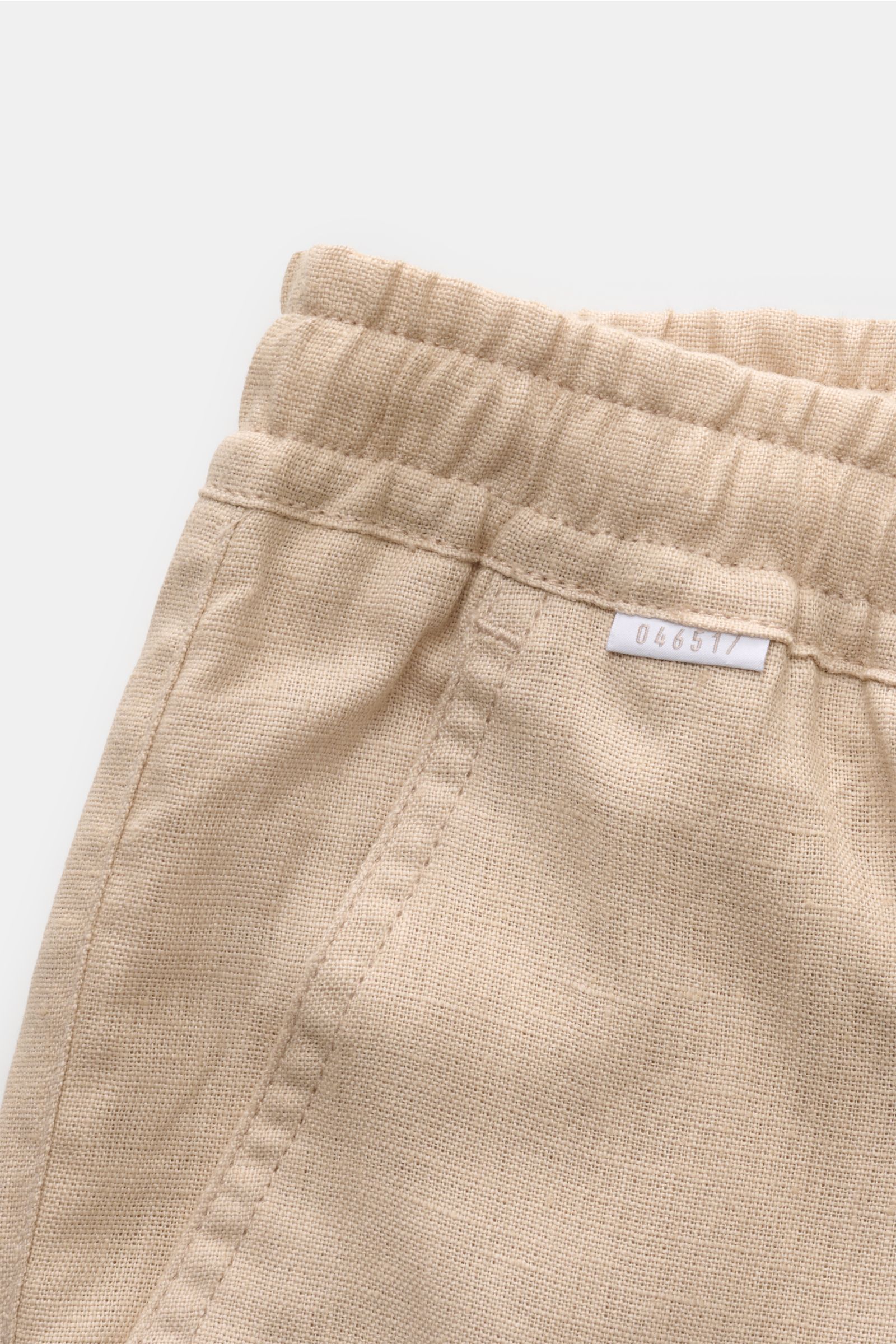 04651/ A trip in a bag Leinenhose 'Beach Pants' sand