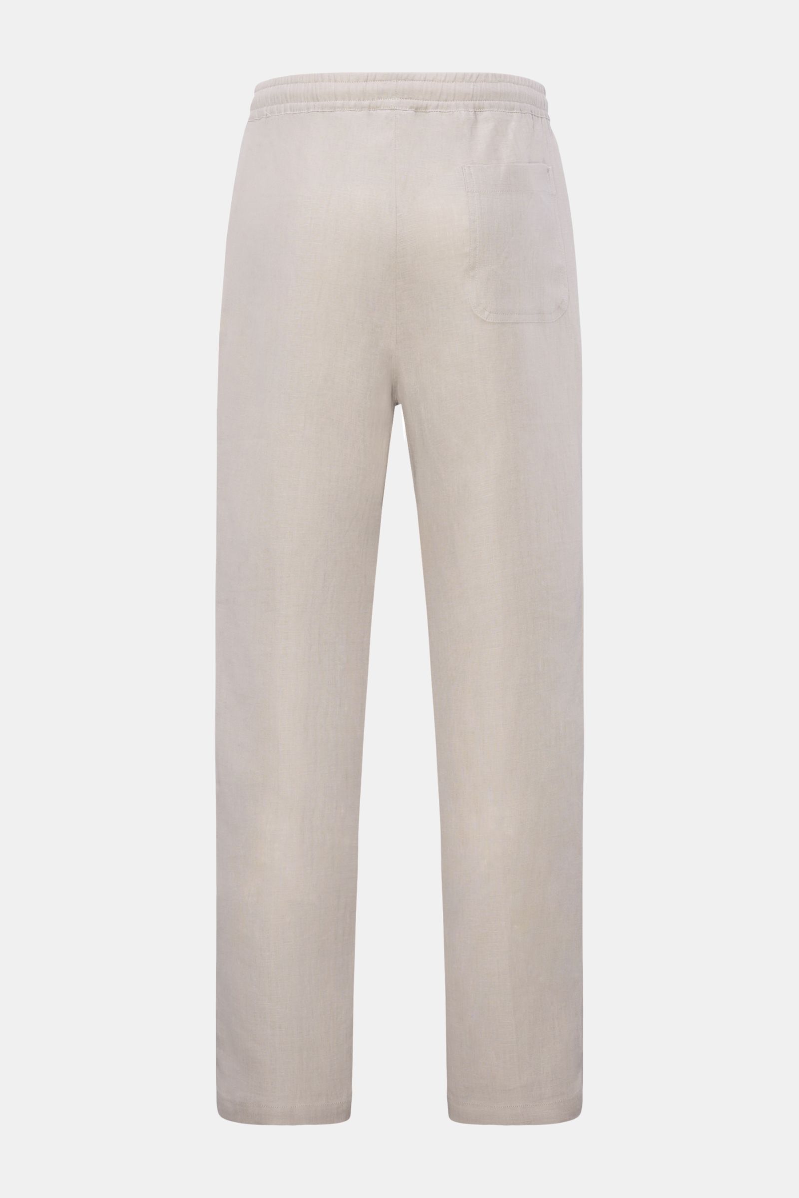 04651/ A trip in a bag Leinenhose 'Beach Pants' hellgrau