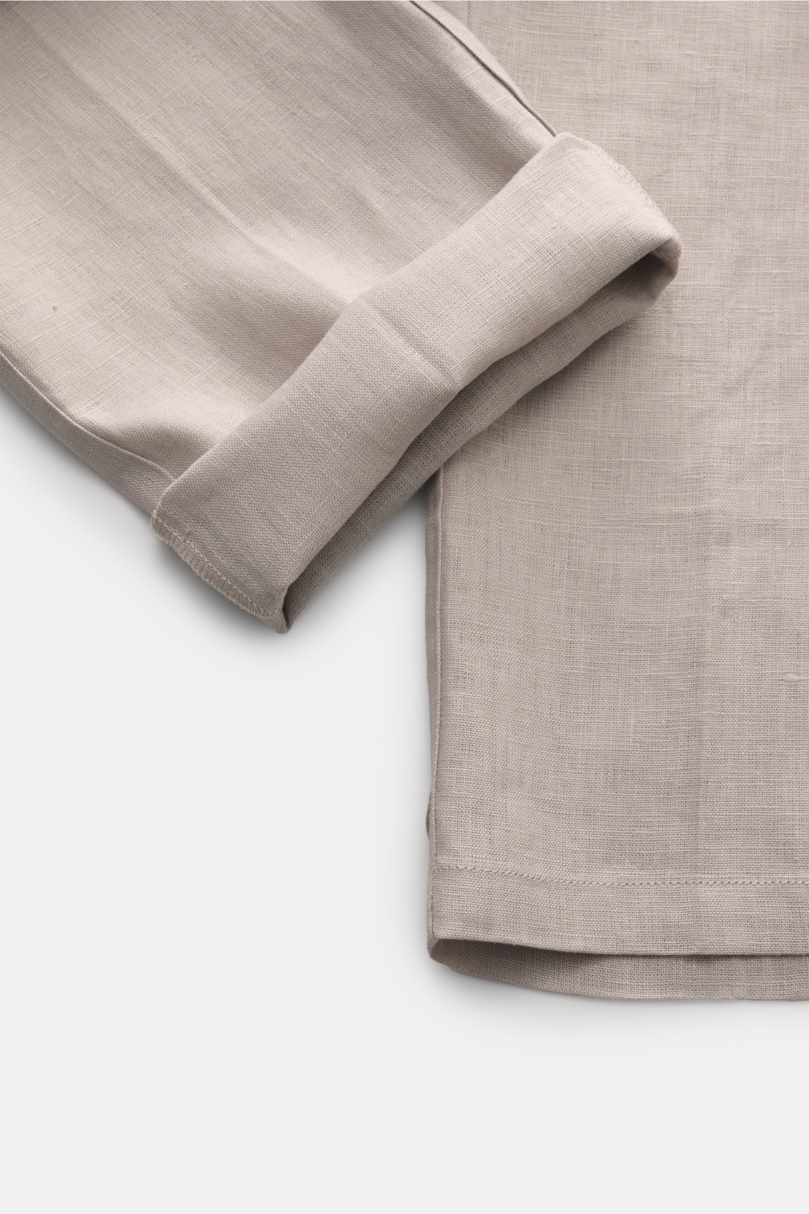 04651/ A trip in a bag Leinenhose 'Beach Pants' hellgrau